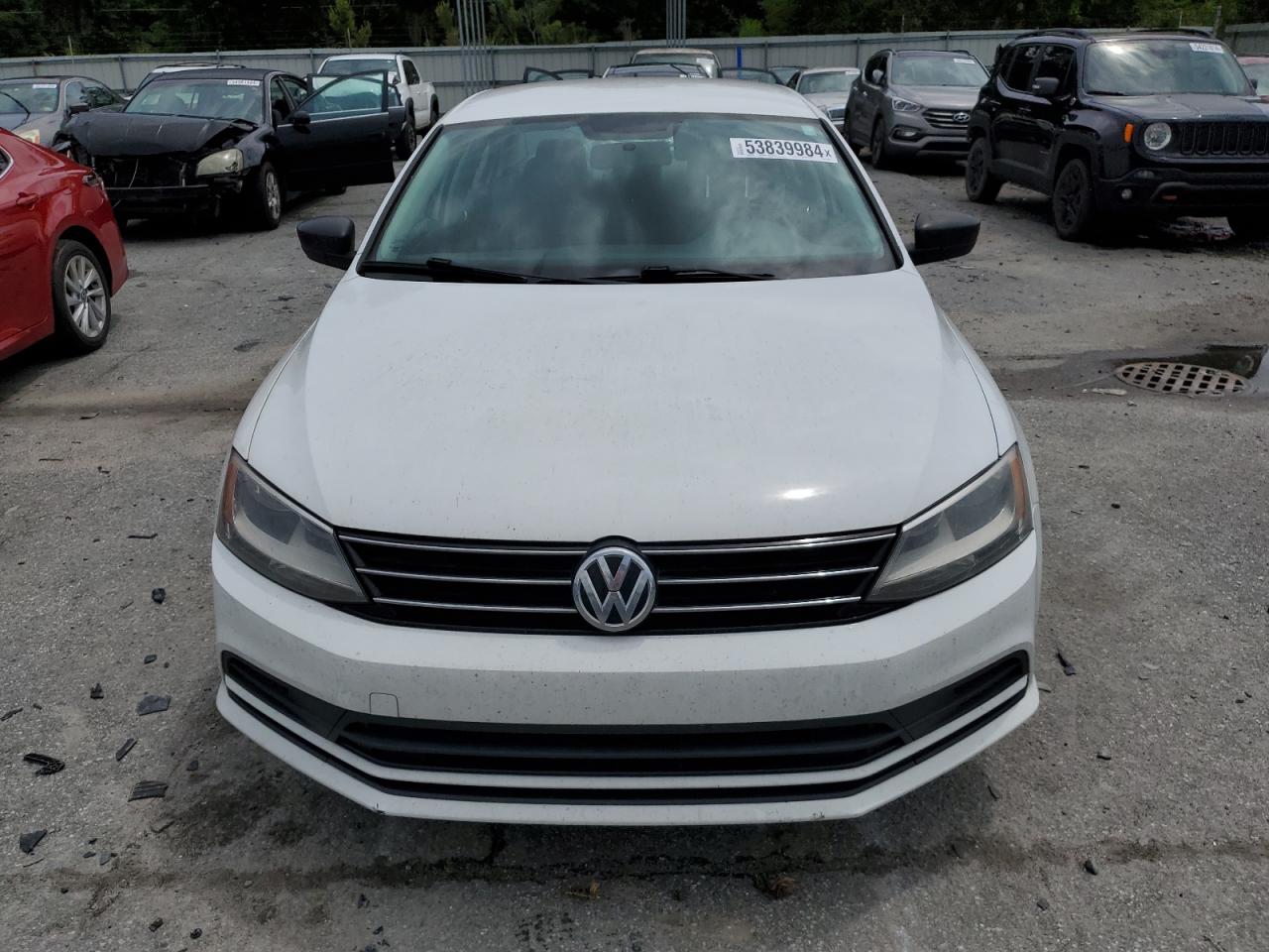 2015 Volkswagen Jetta Se Белый vin: 3VWD17AJ3FM288081