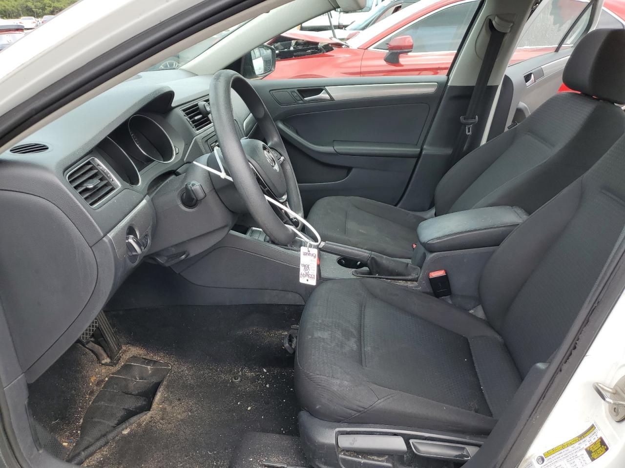 2015 Volkswagen Jetta Se Белый vin: 3VWD17AJ3FM288081