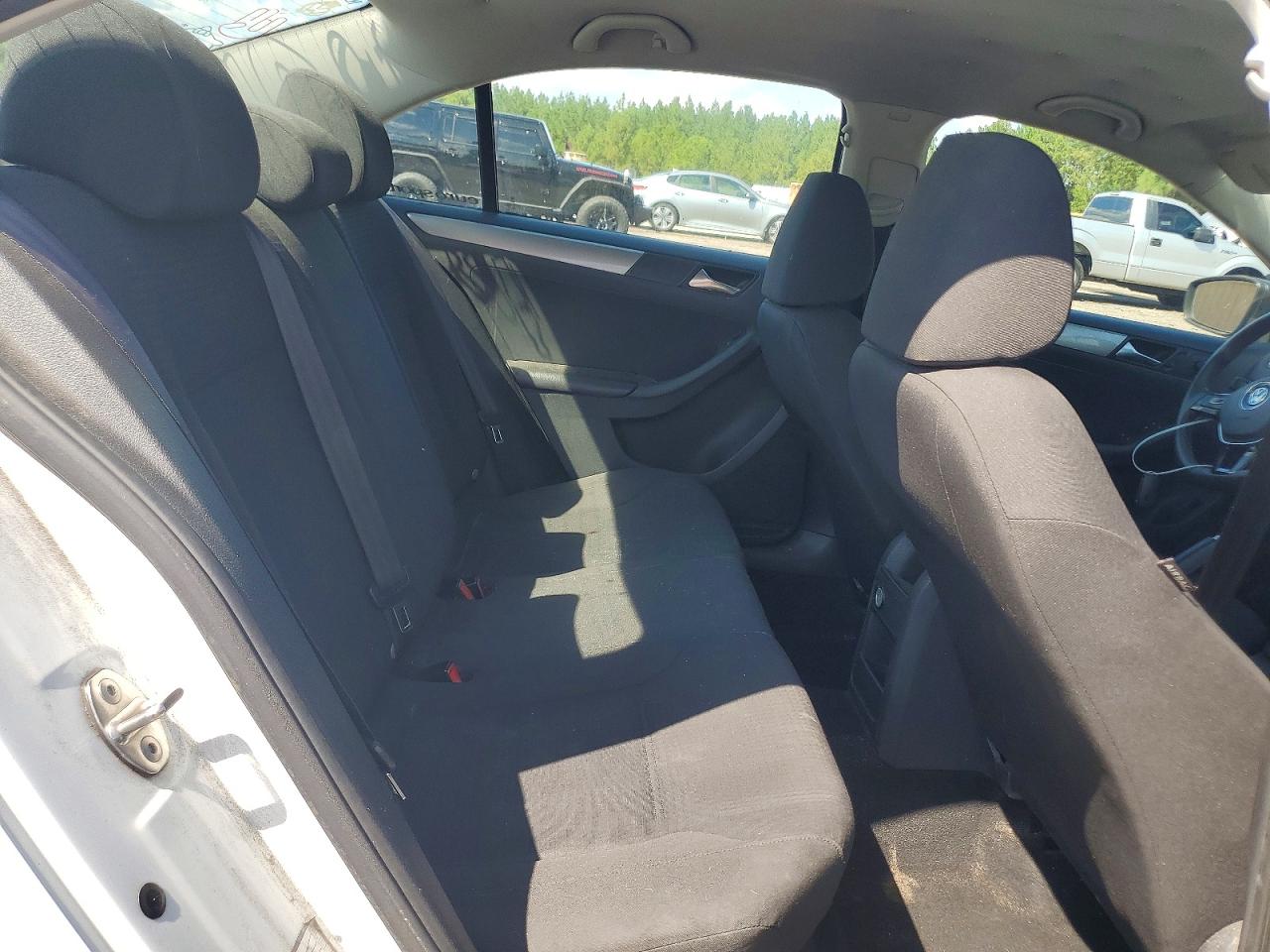 2015 Volkswagen Jetta Se White vin: 3VWD17AJ3FM288081