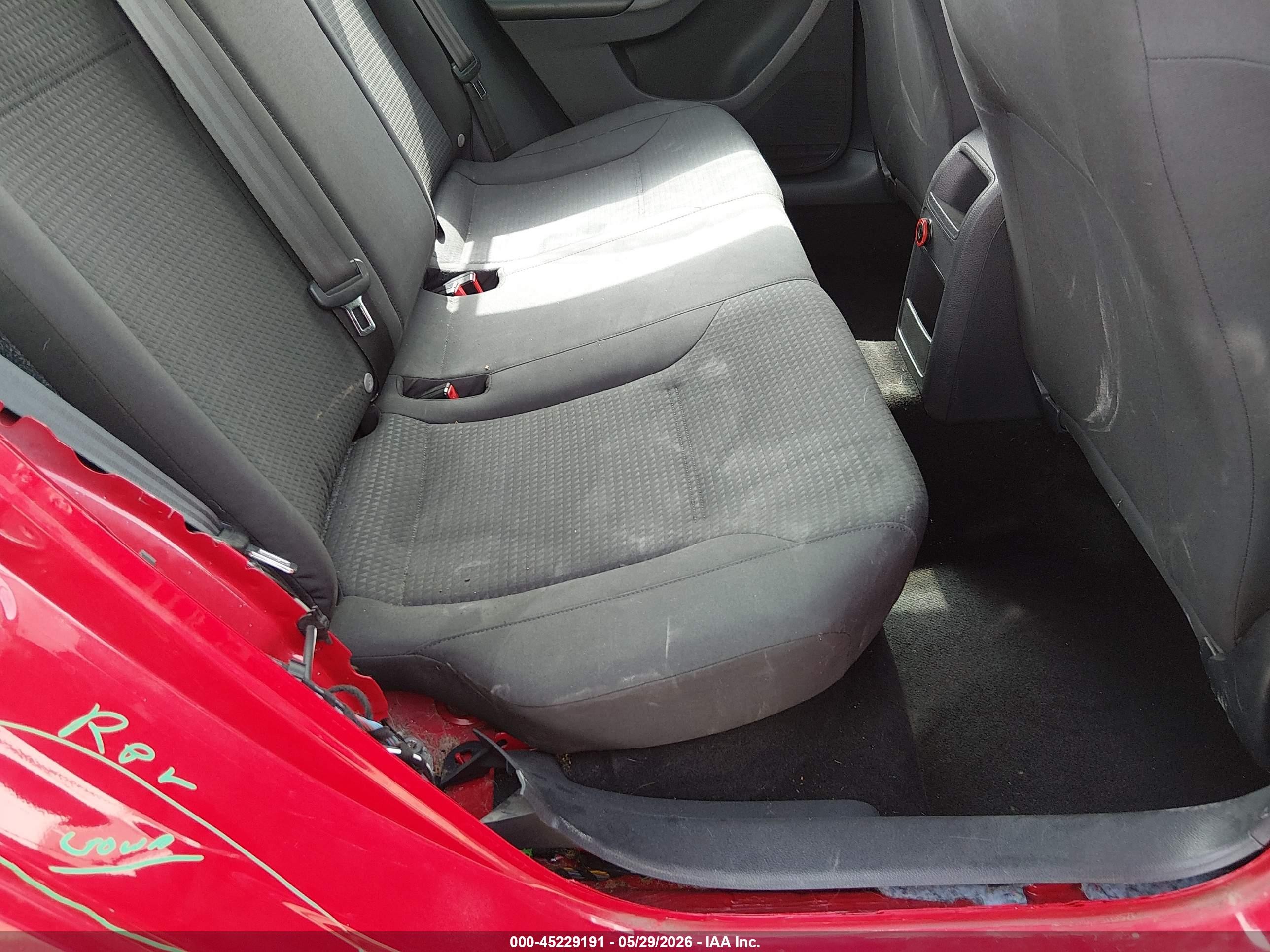 2015 Volkswagen Jetta 1.8t Se Red vin: 3VWD17AJ3FM331947