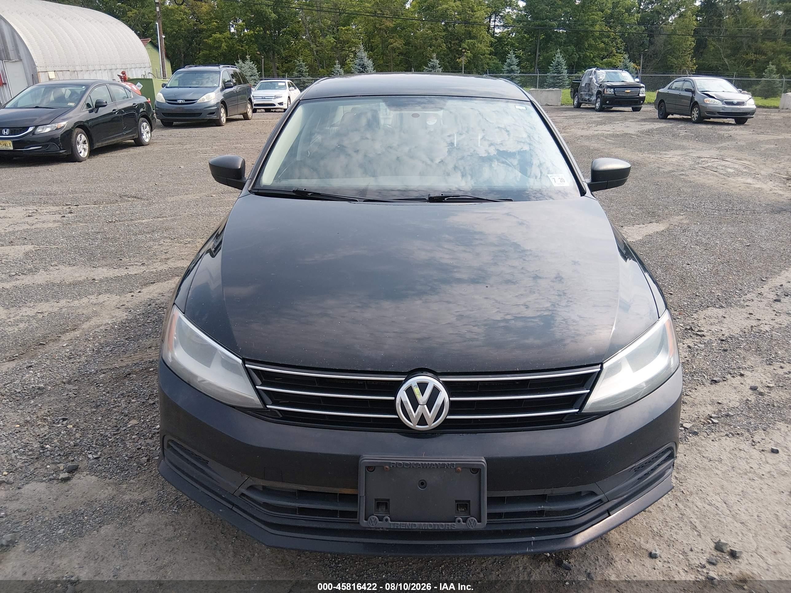 2015 Volkswagen Jetta 1.8t Se Black vin: 3VWD17AJ3FM414116