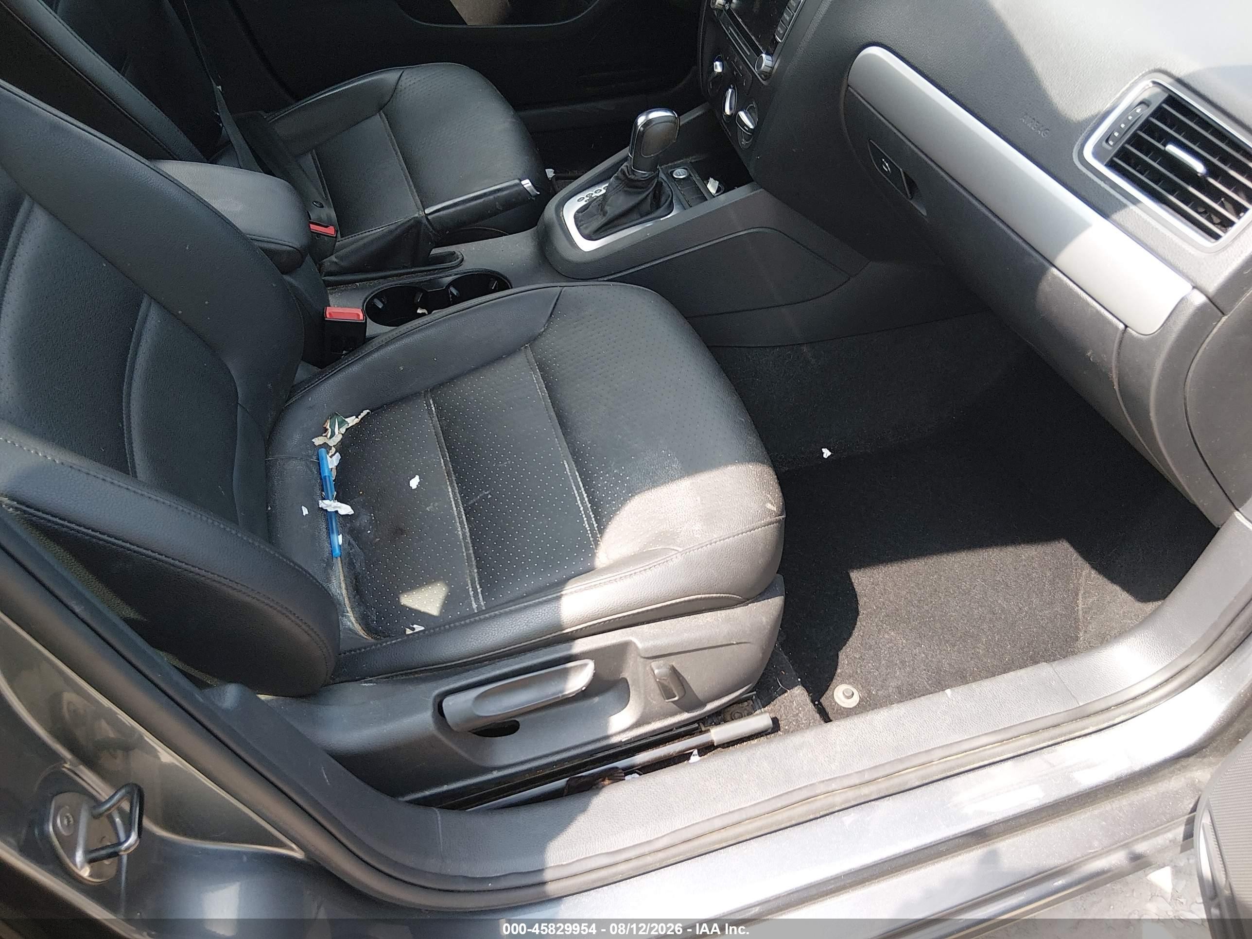 2014 Volkswagen Jetta 1.8t Se Gray vin: 3VWD17AJ4EM203280