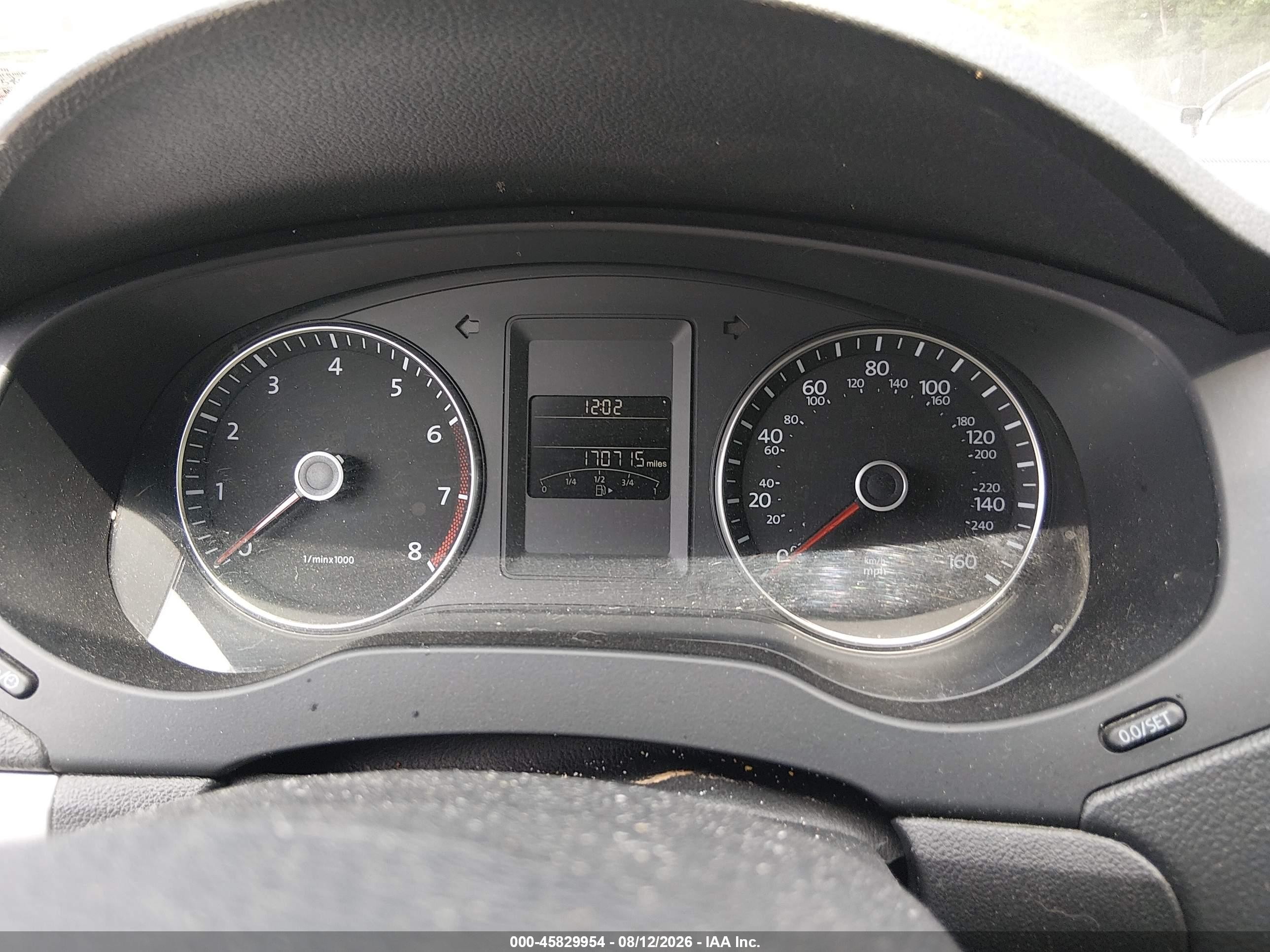 2014 Volkswagen Jetta 1.8t Se Gray vin: 3VWD17AJ4EM203280