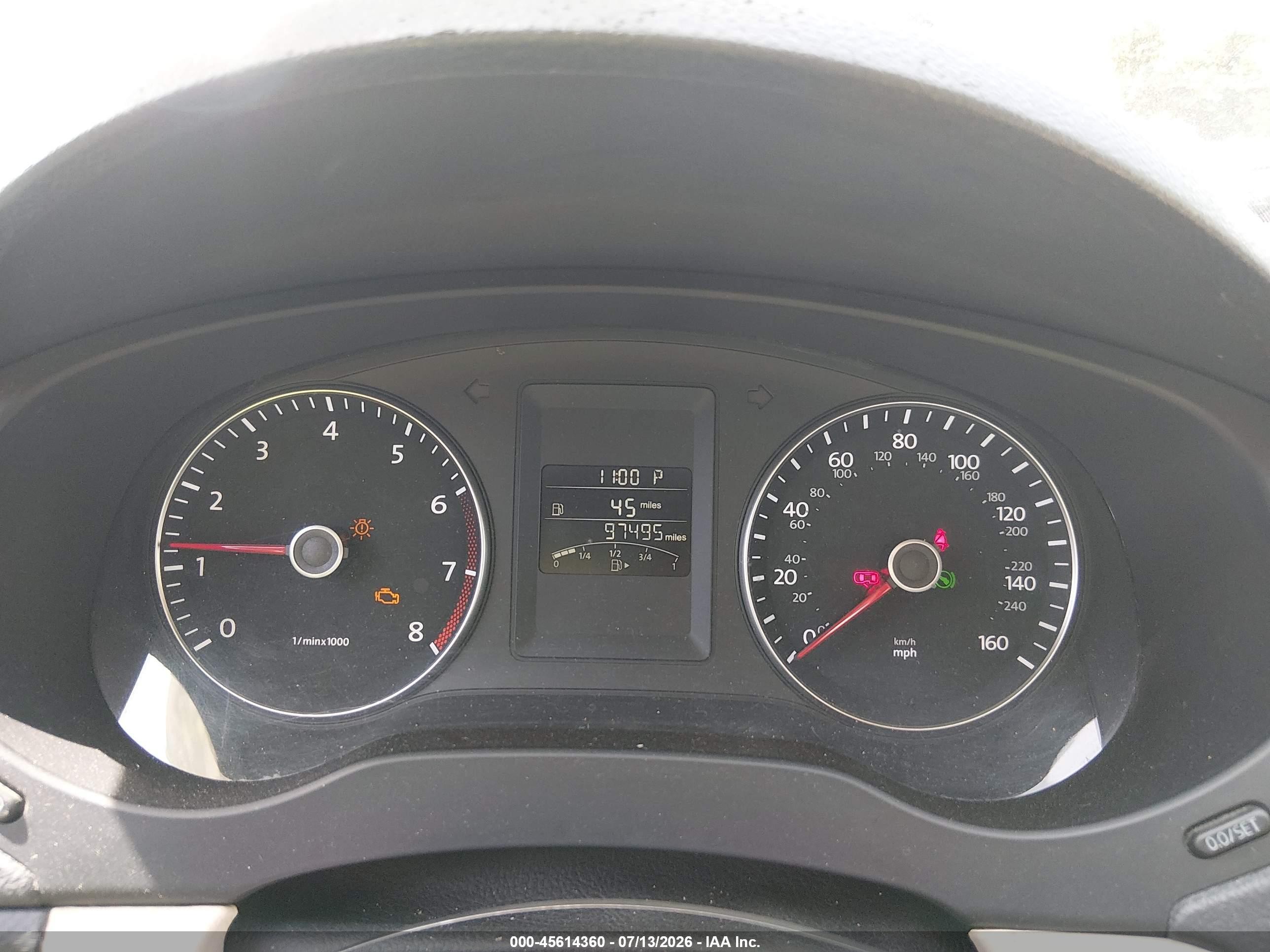 2014 Volkswagen Jetta 1.8t Se Белый vin: 3VWD17AJ4EM281302