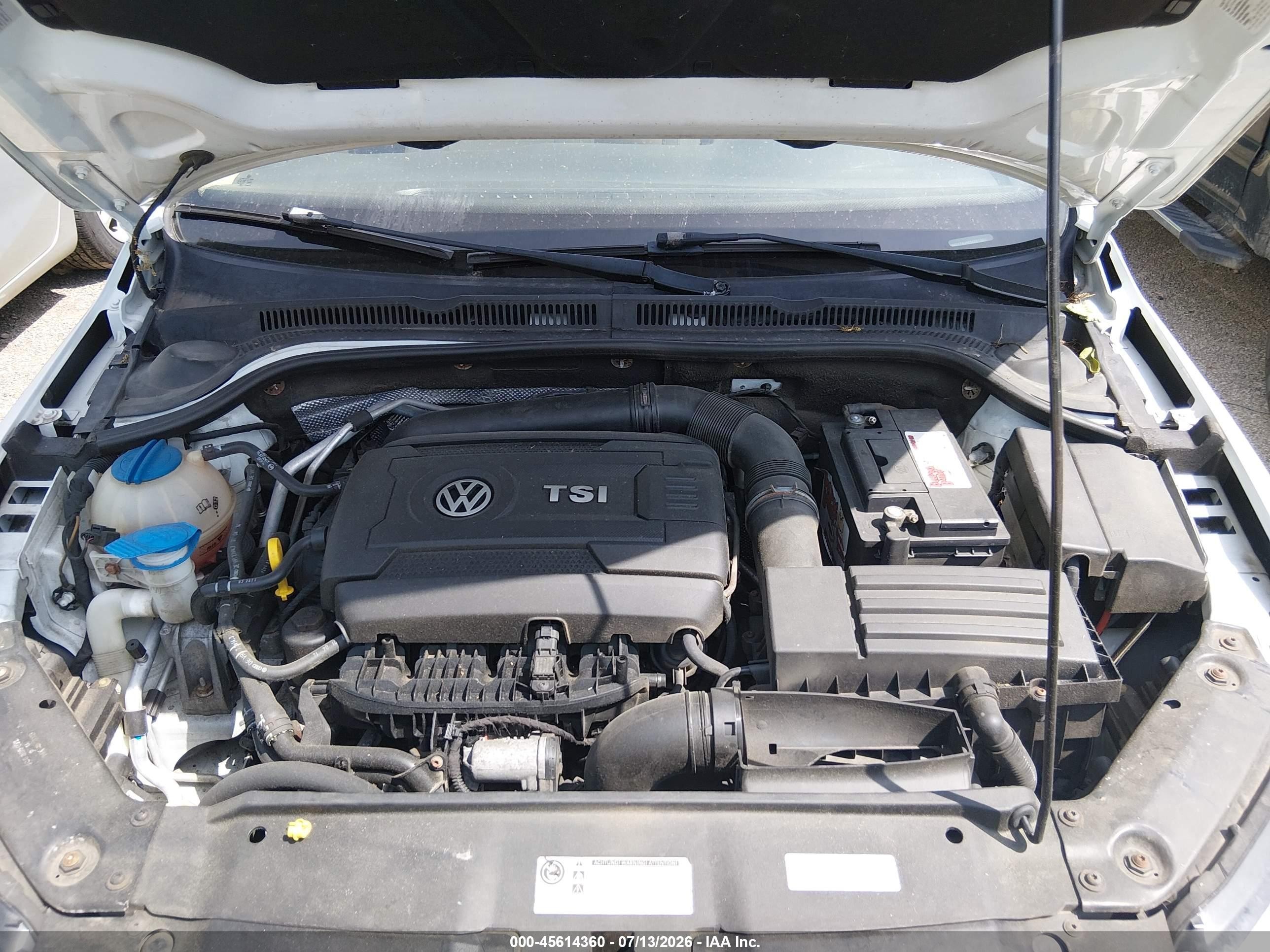 2014 Volkswagen Jetta 1.8t Se Белый vin: 3VWD17AJ4EM281302