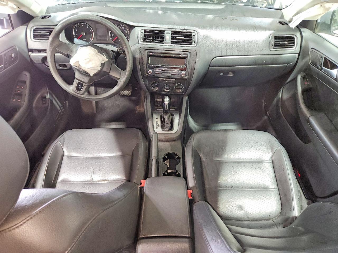 2014 Volkswagen Jetta Se Silver vin: 3VWD17AJ4EM283406
