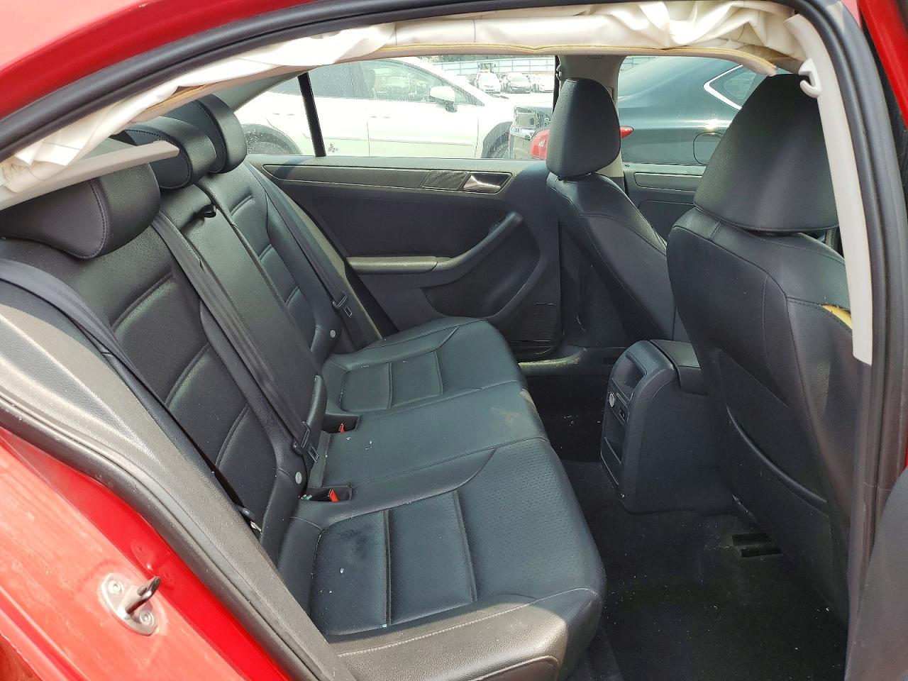 2014 Volkswagen Jetta Se Красный vin: 3VWD17AJ4EM283647
