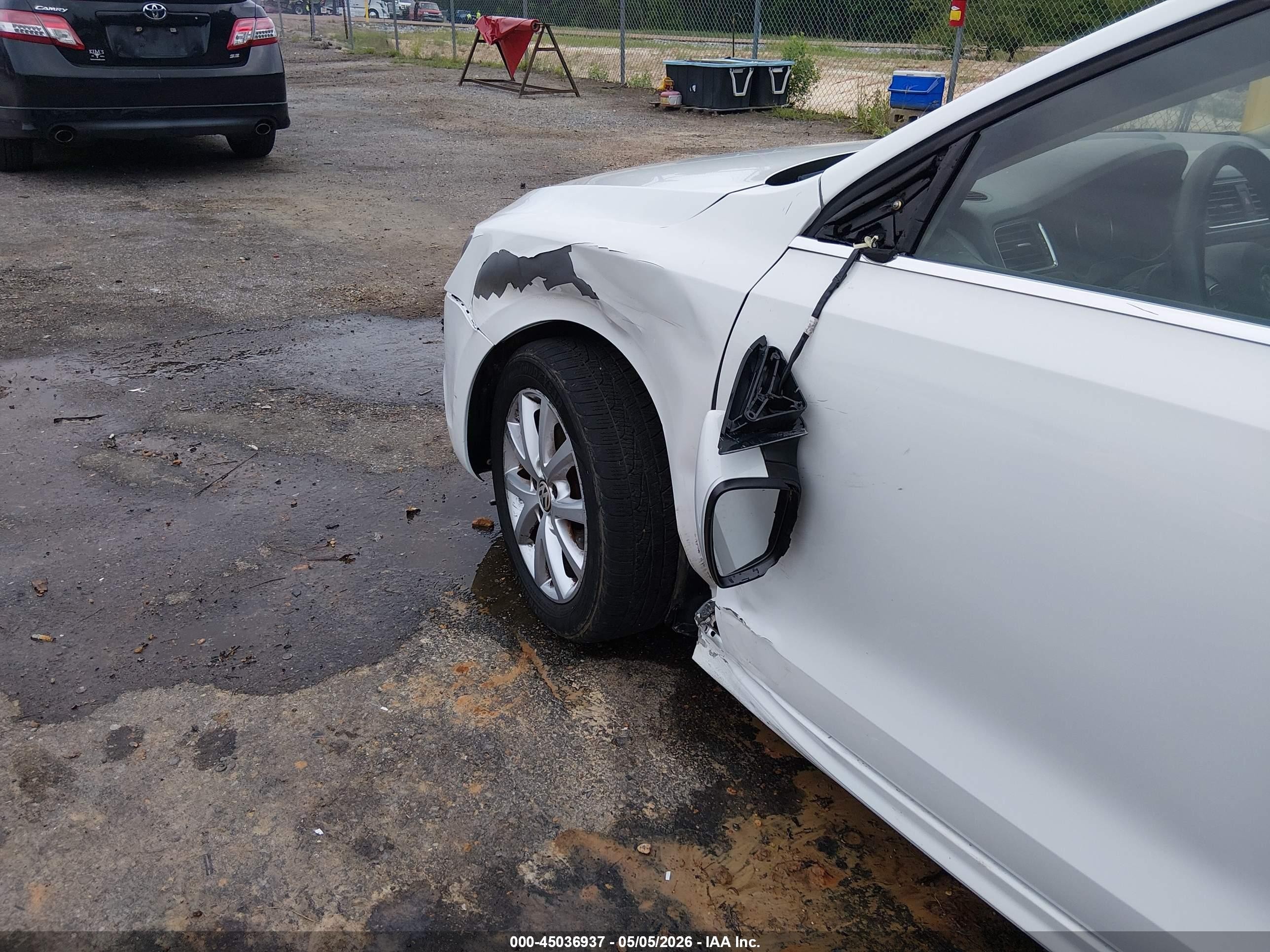 2014 Volkswagen Jetta 1.8t Se White vin: 3VWD17AJ4EM286760