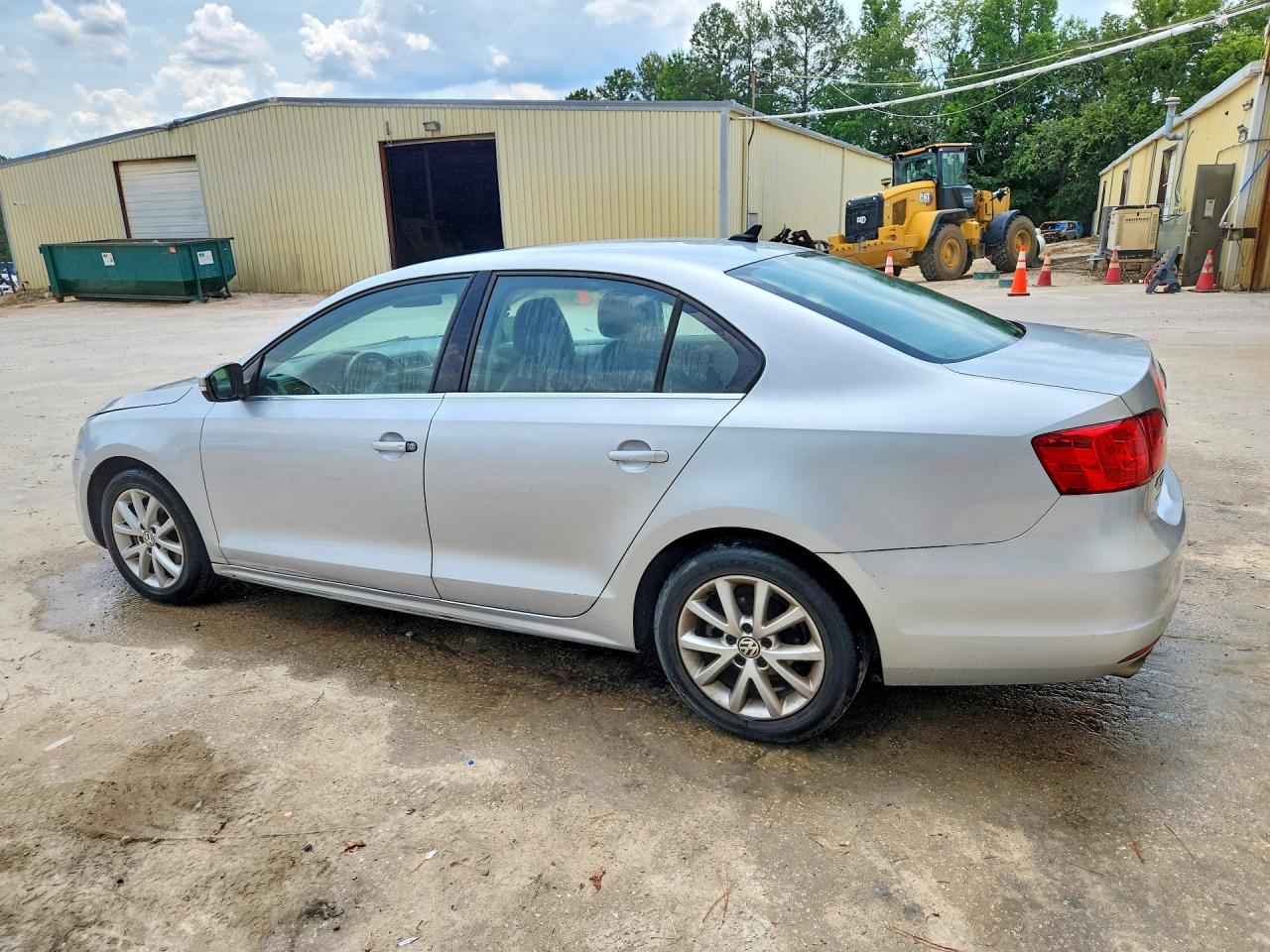 2014 Volkswagen Jetta Se Silver vin: 3VWD17AJ4EM289447