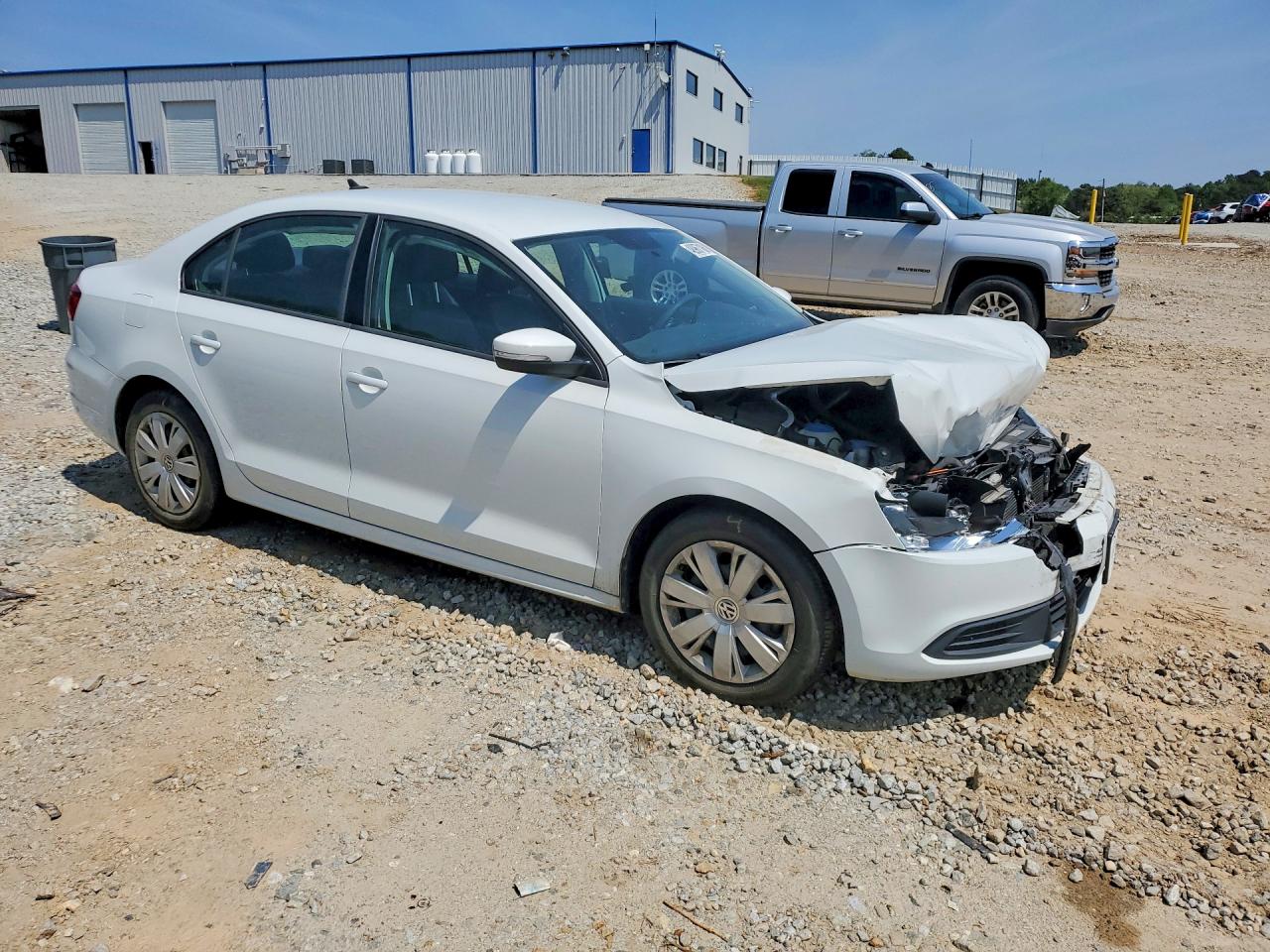 2014 Volkswagen Jetta Se Белый vin: 3VWD17AJ4EM294728
