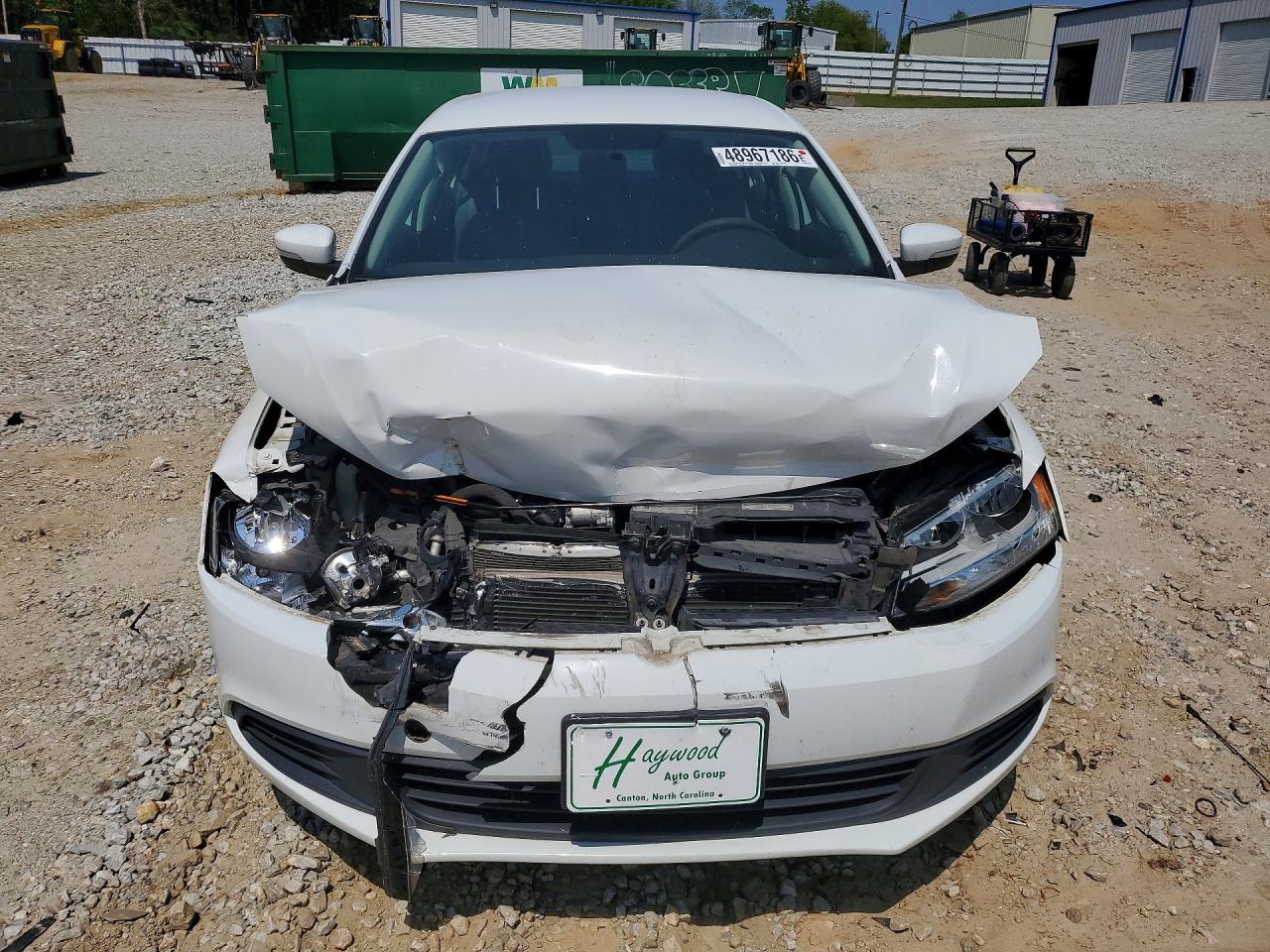 2014 Volkswagen Jetta Se Белый vin: 3VWD17AJ4EM294728