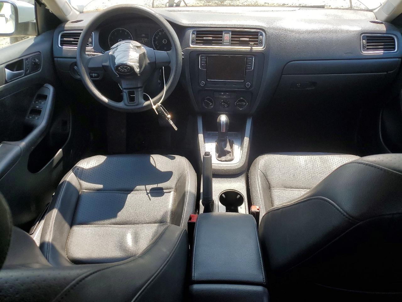 2014 Volkswagen Jetta Se Белый vin: 3VWD17AJ4EM294728