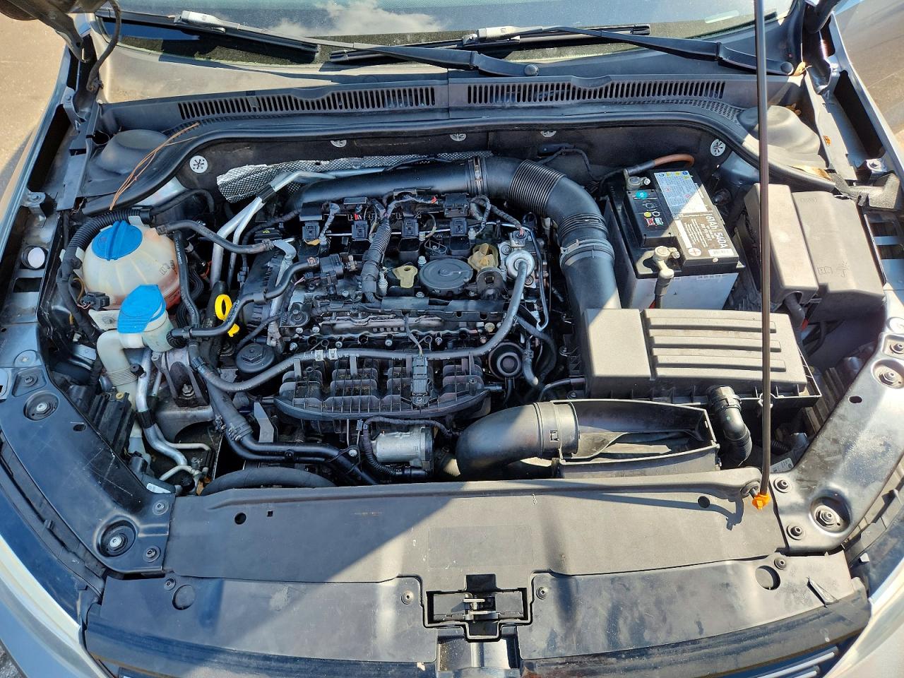 2014 Volkswagen Jetta Se Серый vin: 3VWD17AJ4EM296611