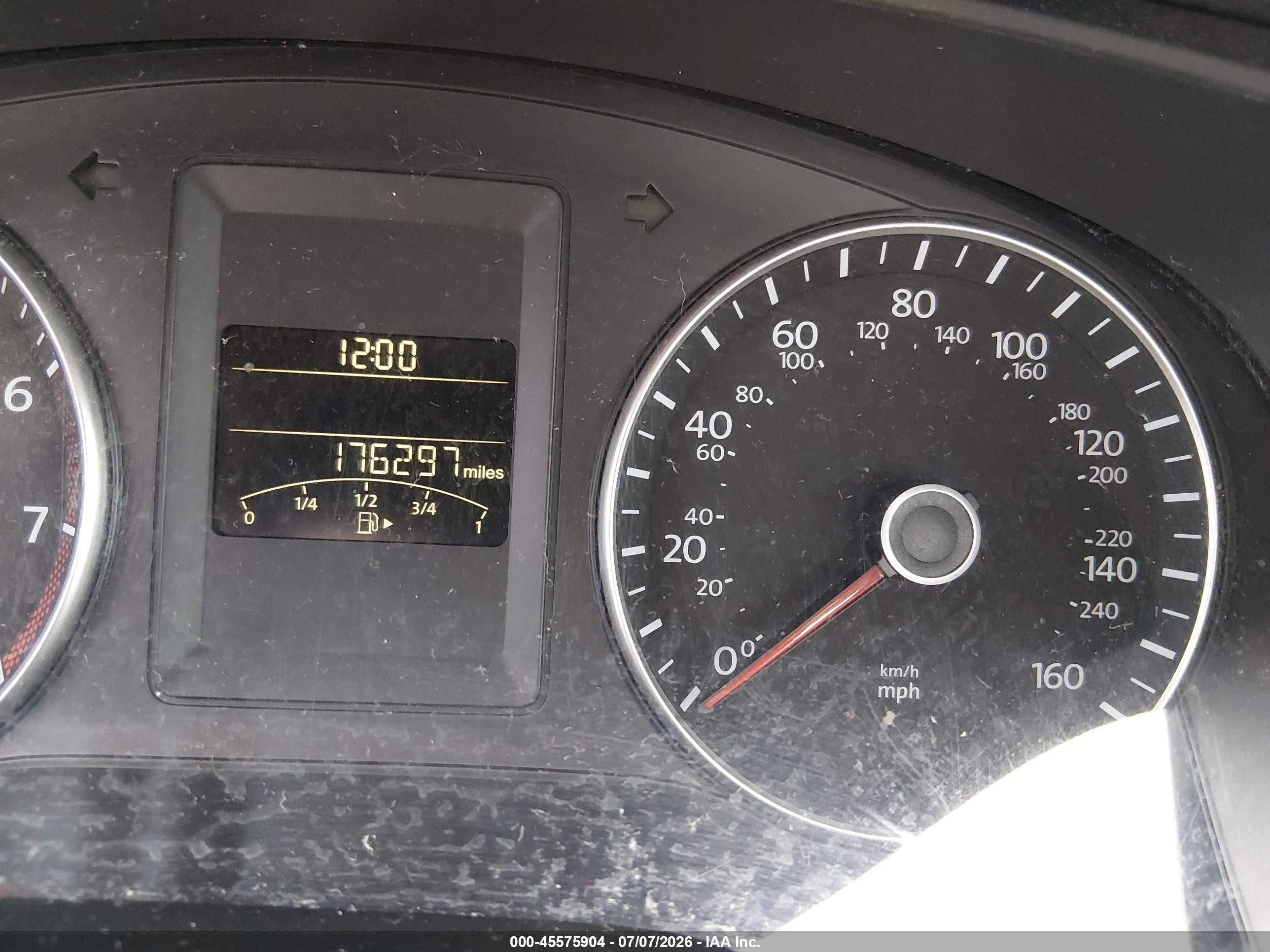 2014 Volkswagen Jetta 1.8t Se Gray vin: 3VWD17AJ4EM309678