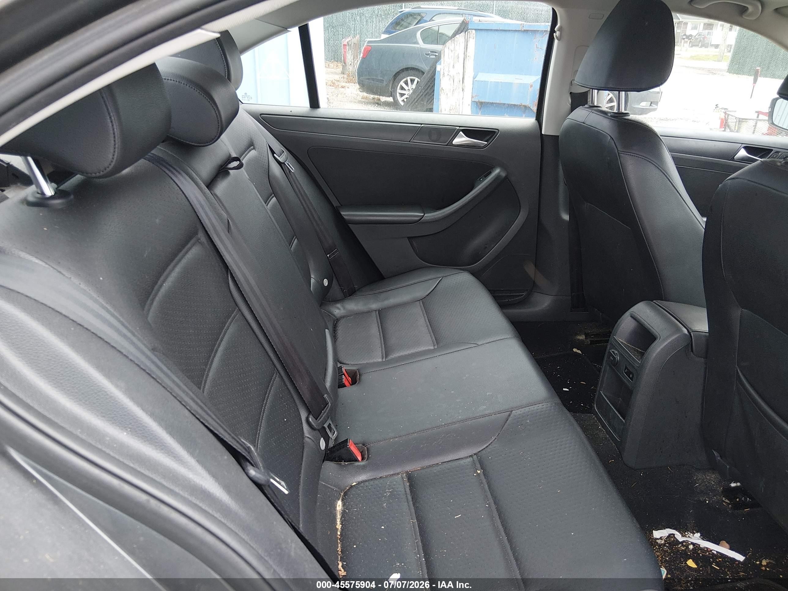 2014 Volkswagen Jetta 1.8t Se Gray vin: 3VWD17AJ4EM309678