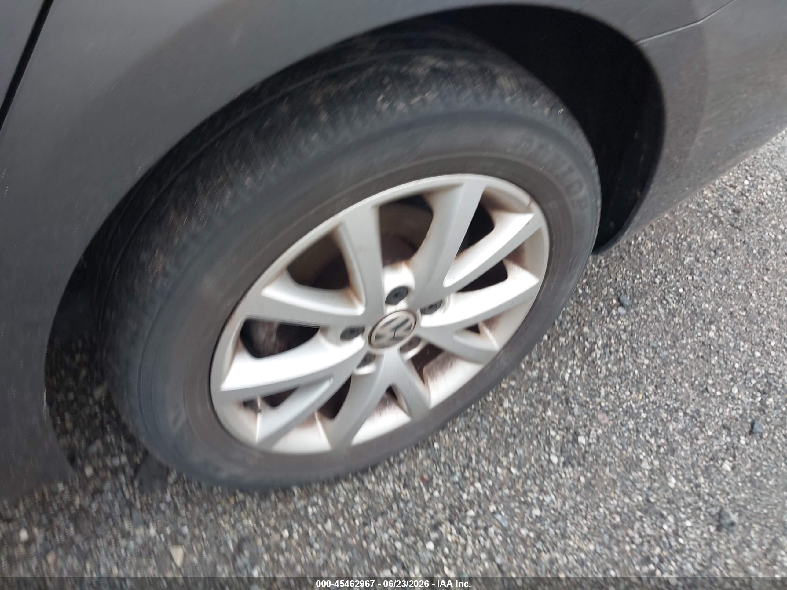 2014 Volkswagen Jetta 1.8t Se Gray vin: 3VWD17AJ4EM373414