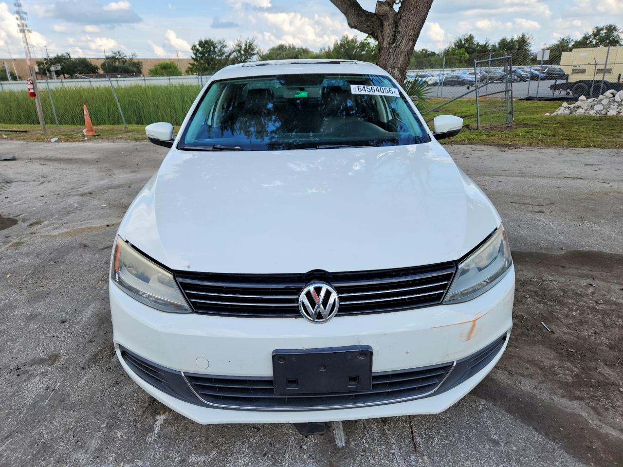 2014 Volkswagen Jetta Se Белый vin: 3VWD17AJ4EM403303