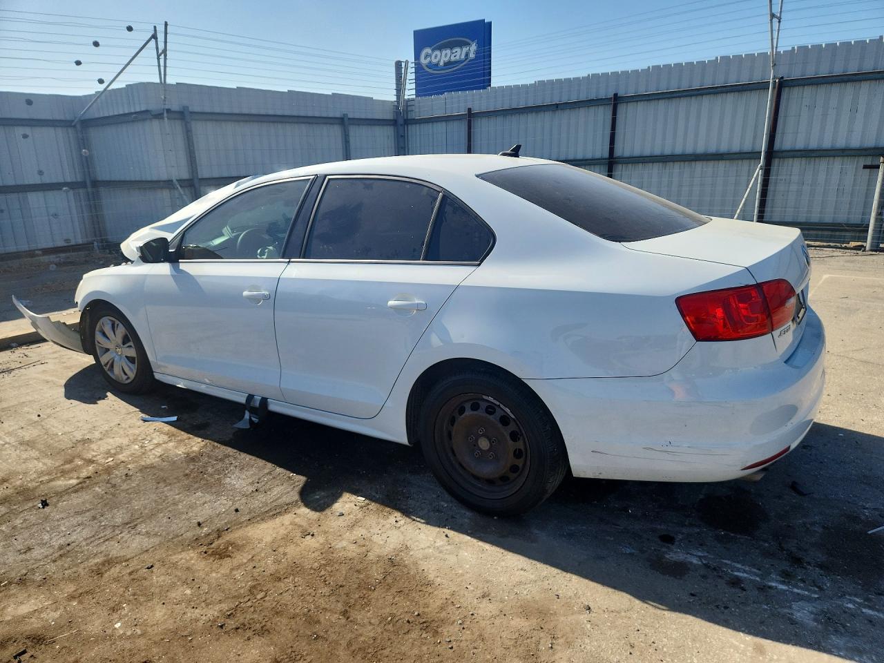 2014 Volkswagen Jetta Se White vin: 3VWD17AJ4EM419596