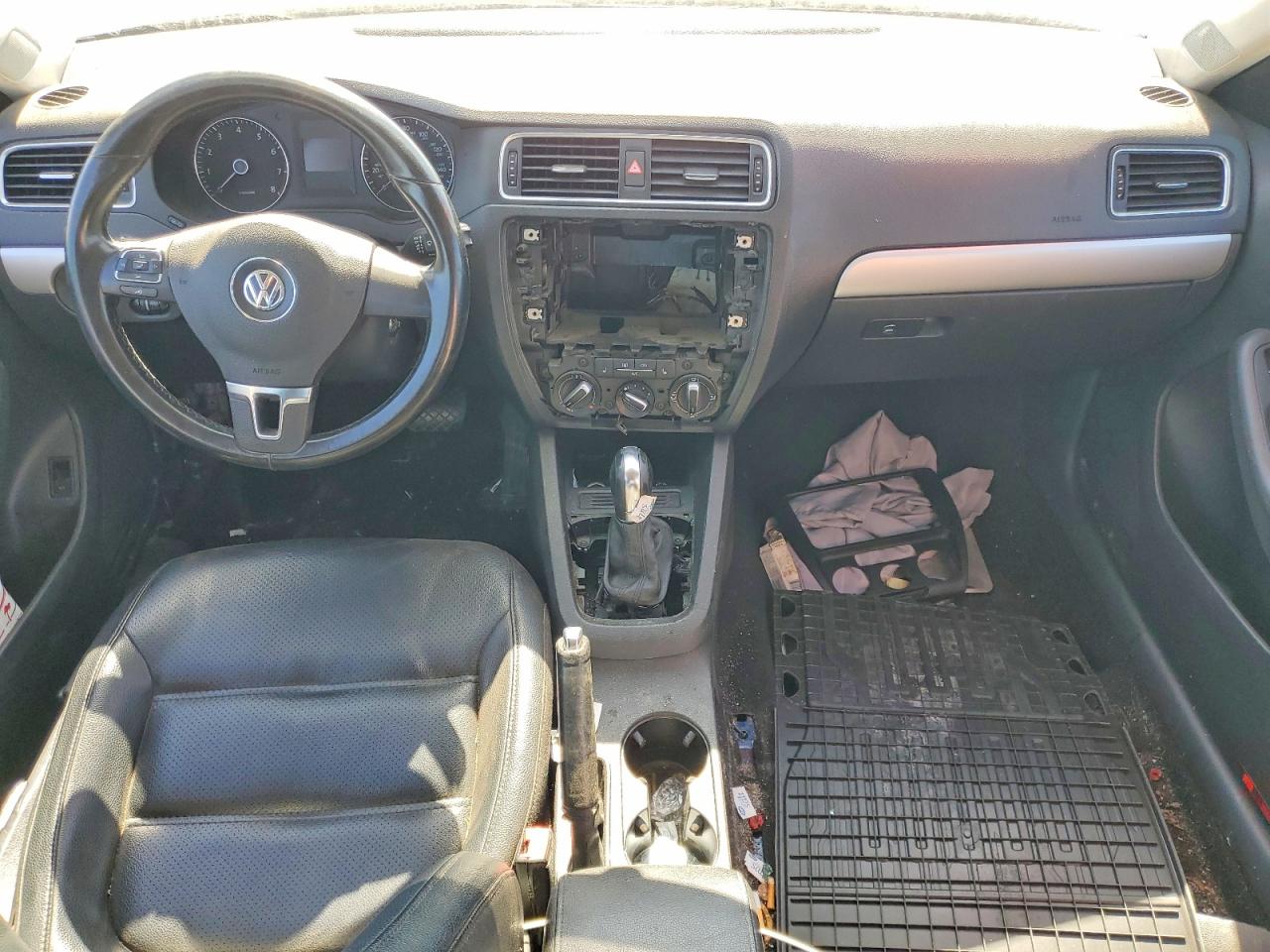 2014 Volkswagen Jetta Se Blue vin: 3VWD17AJ4EM430114