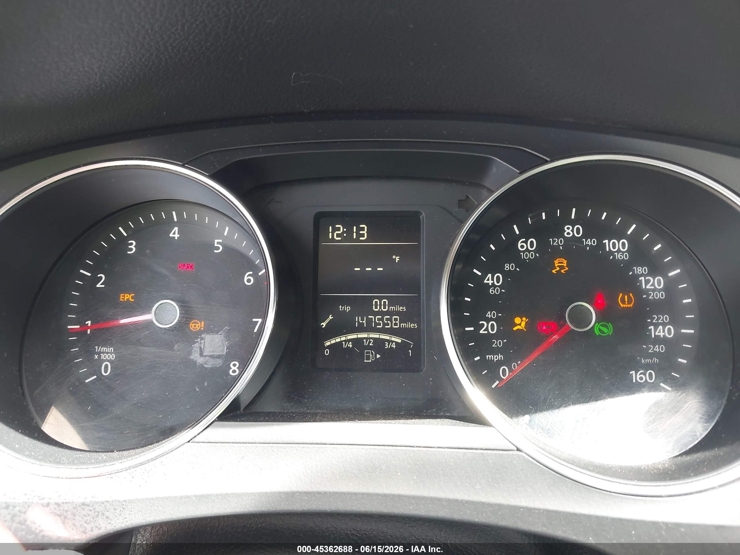2015 Volkswagen Jetta 1.8t Se Красный vin: 3VWD17AJ4FM254411