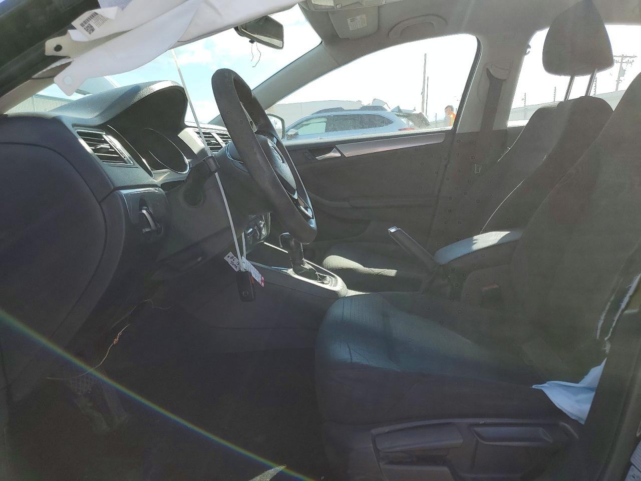 2015 Volkswagen Jetta Se Black vin: 3VWD17AJ4FM260807