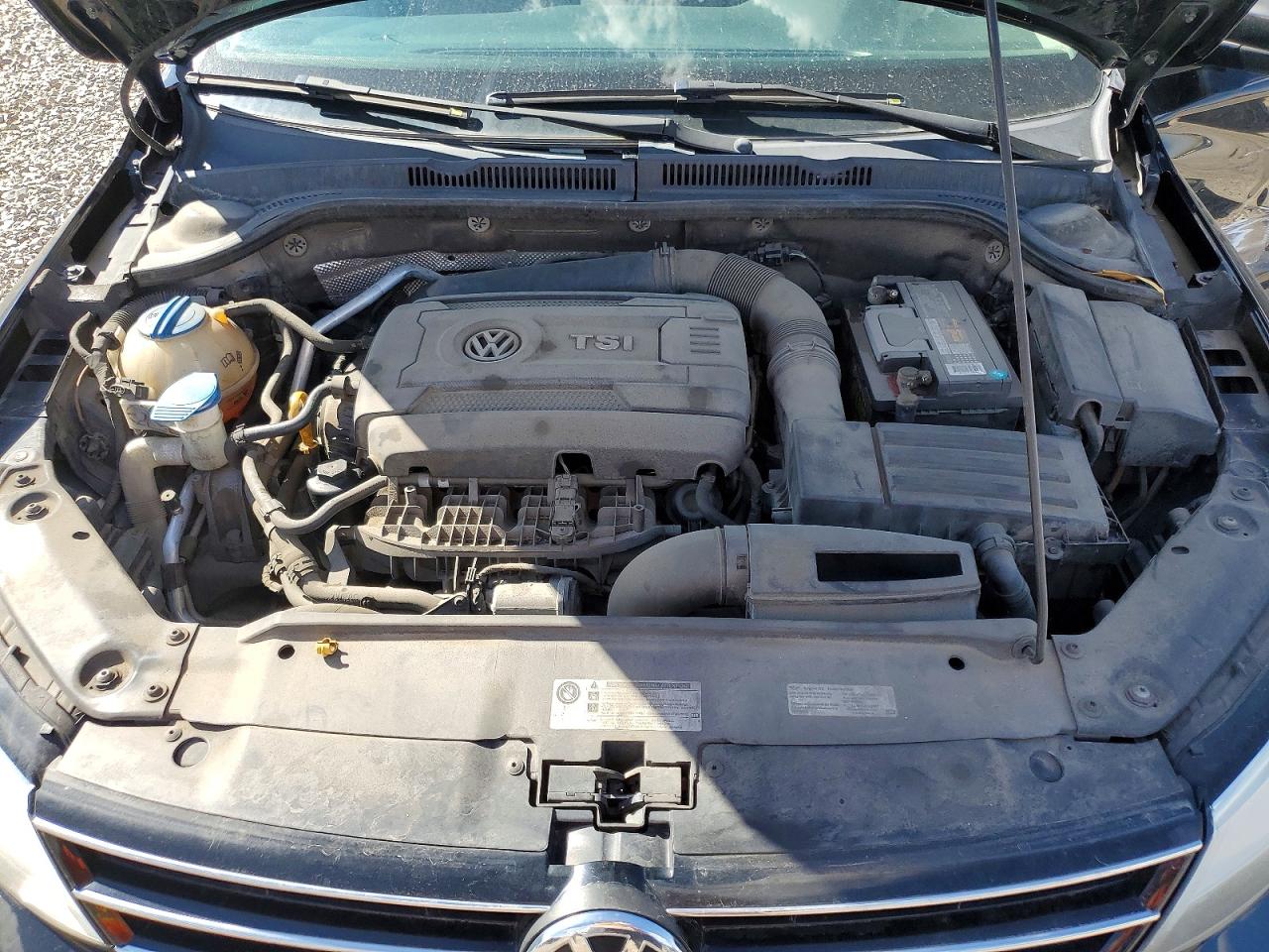 2015 Volkswagen Jetta Se Black vin: 3VWD17AJ4FM260807