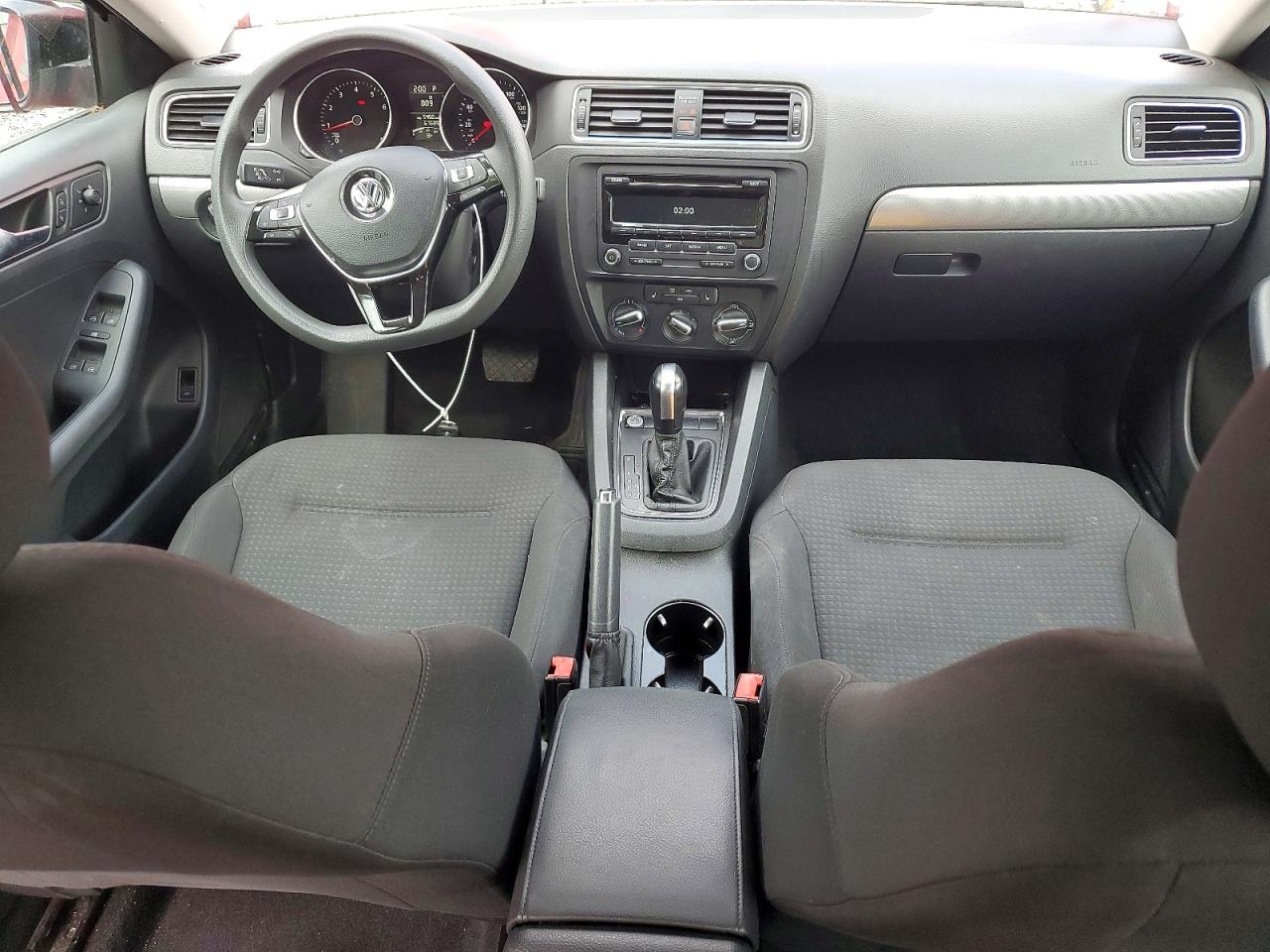 2015 Volkswagen Jetta Se Красный vin: 3VWD17AJ4FM262654