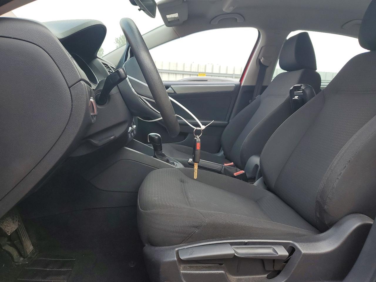 2015 Volkswagen Jetta Se Красный vin: 3VWD17AJ4FM262654