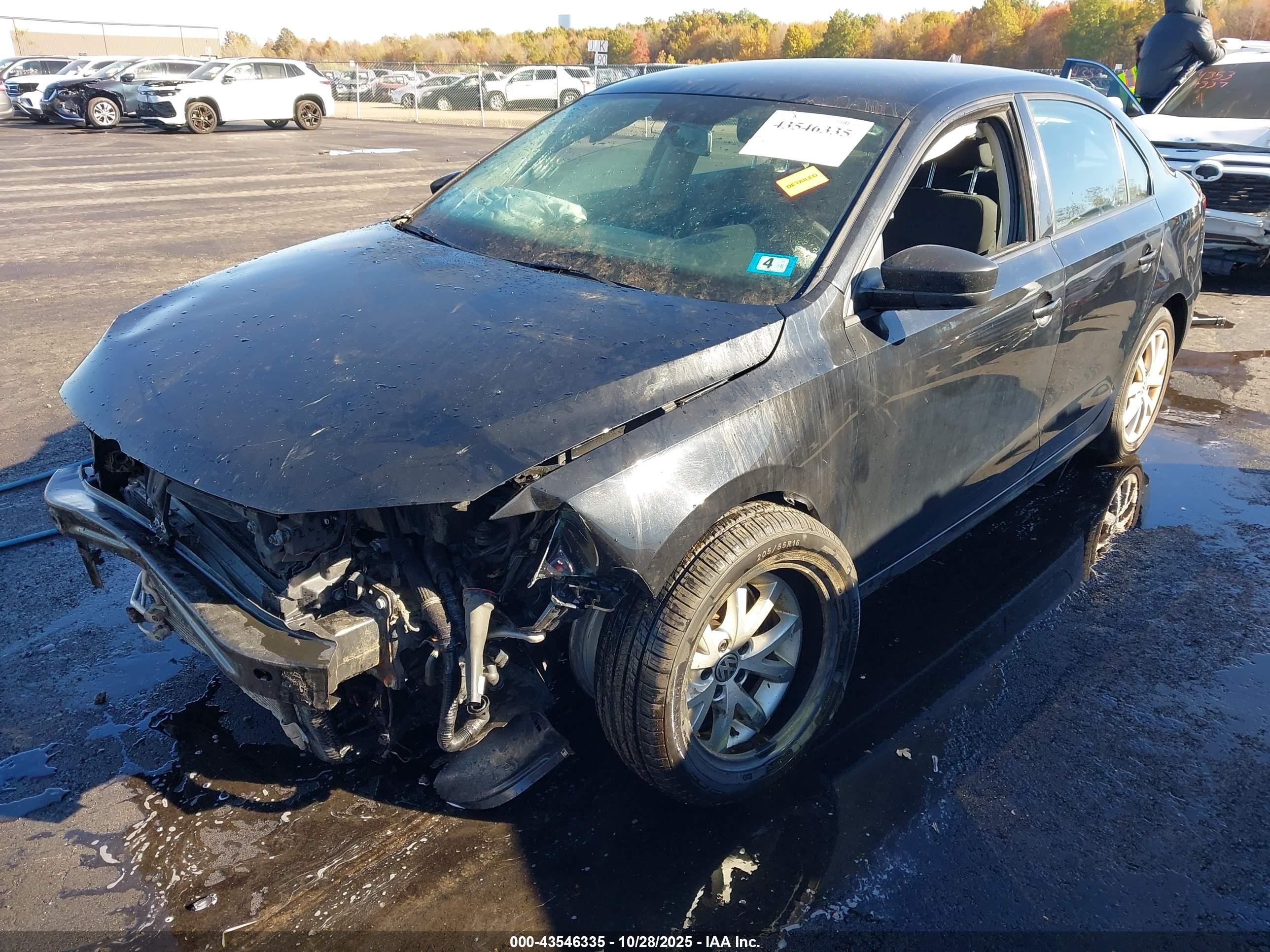 2015 Volkswagen Jetta 1.8t Se Black vin: 3VWD17AJ4FM321993