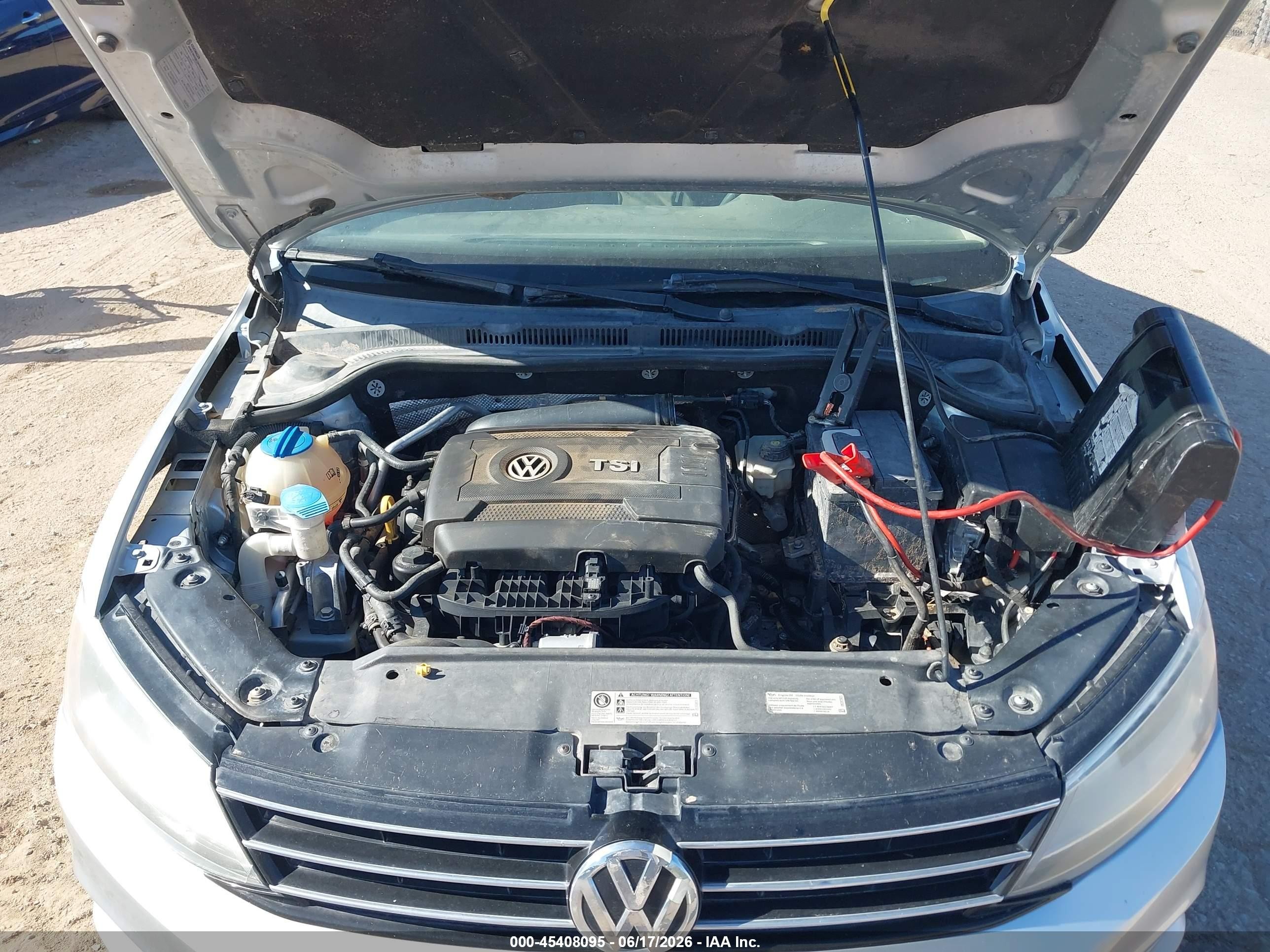 2015 Volkswagen Jetta 1.8t Se Silver vin: 3VWD17AJ4FM341547
