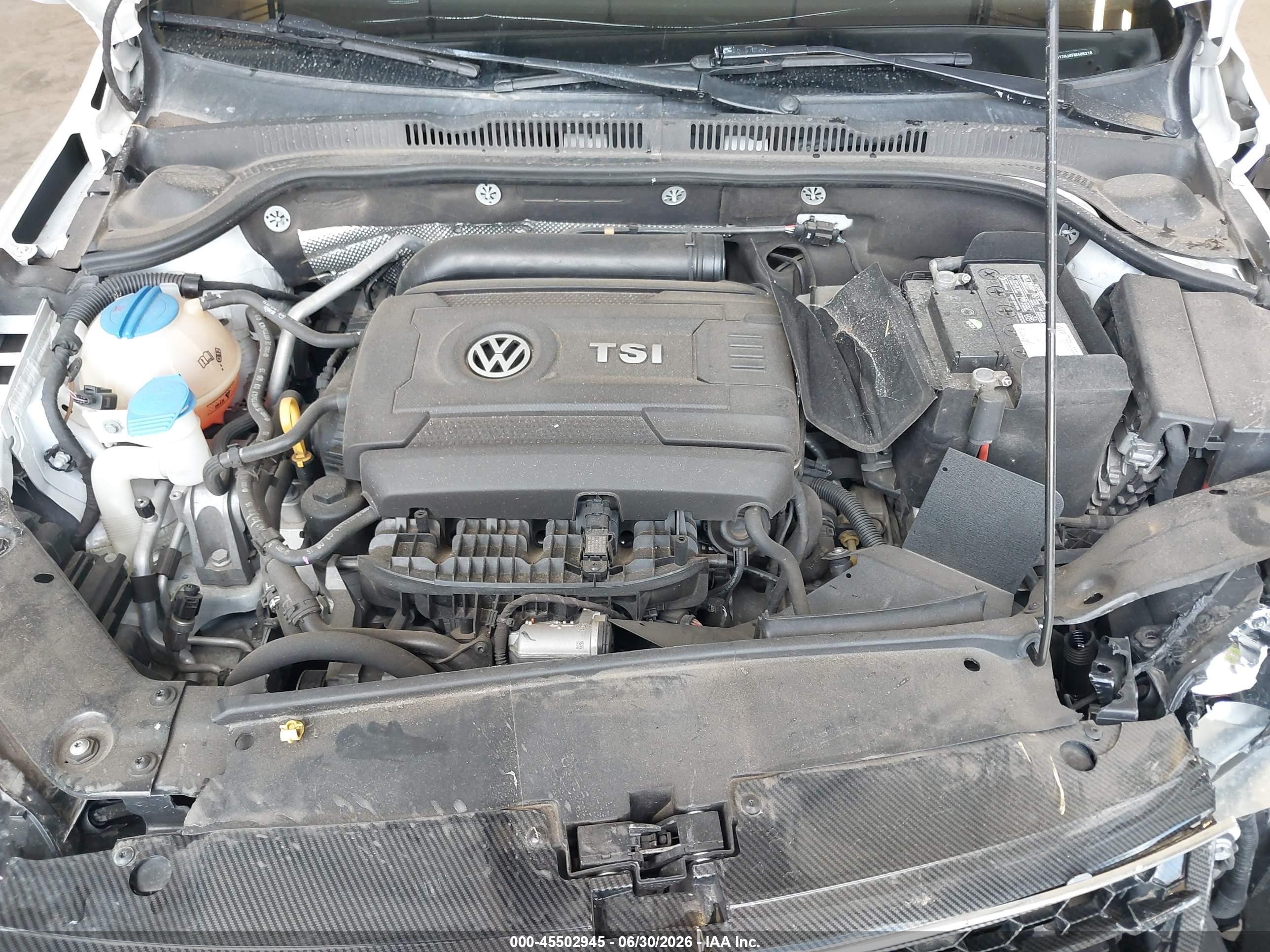 2015 Volkswagen Jetta 1.8t Se Белый vin: 3VWD17AJ4FM406218