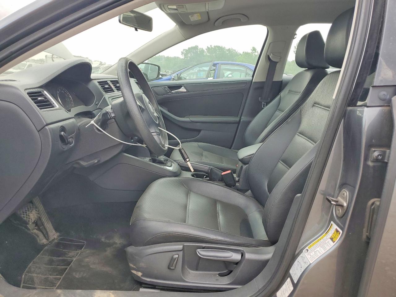 2014 Volkswagen Jetta Se Gray vin: 3VWD17AJ5EM283723