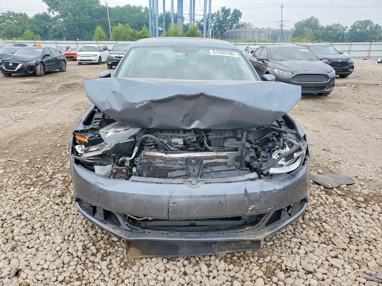 2014 Volkswagen Jetta Se Gray vin: 3VWD17AJ5EM283723