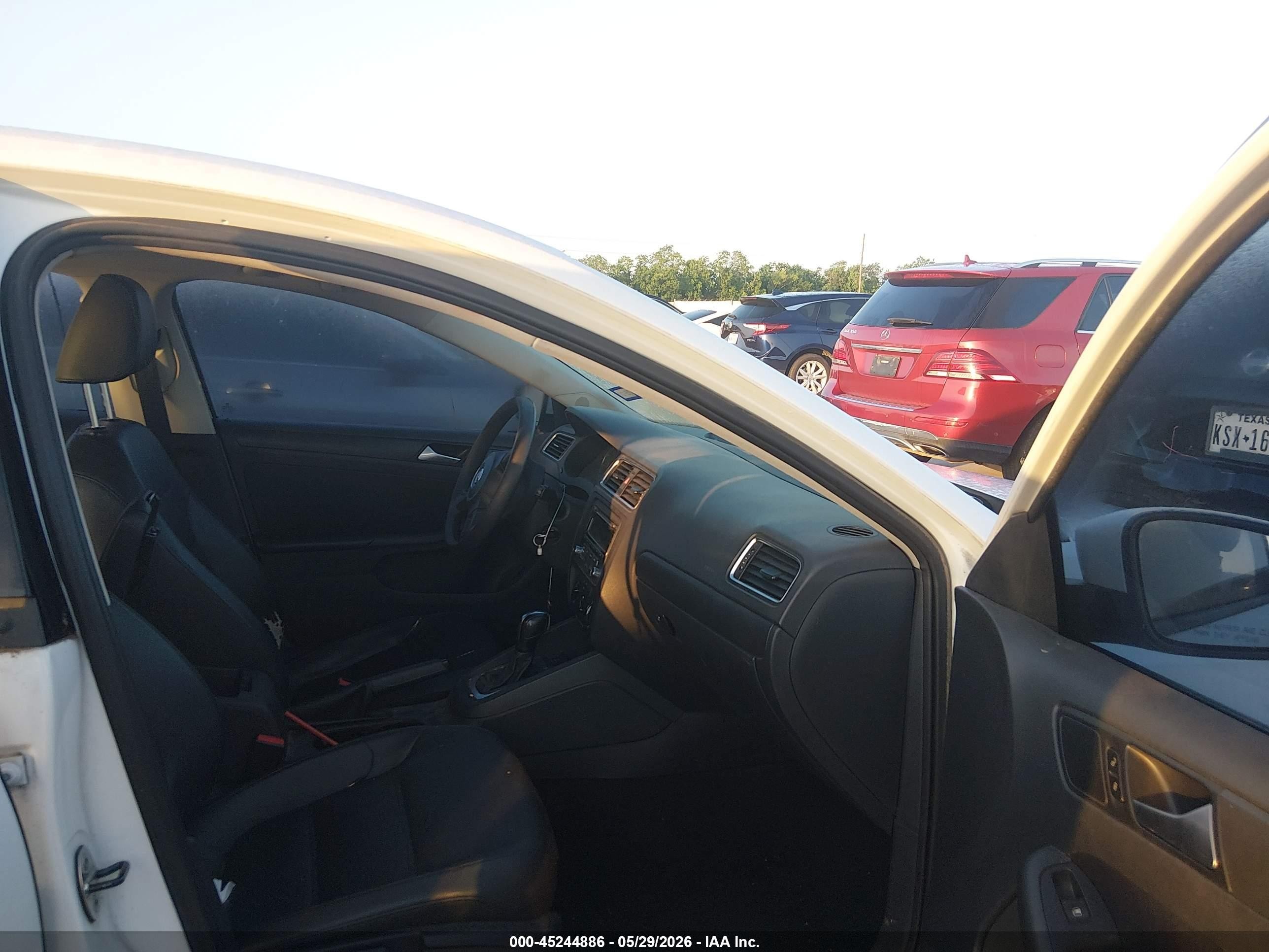 2014 Volkswagen Jetta 1.8t Se White vin: 3VWD17AJ5EM287240