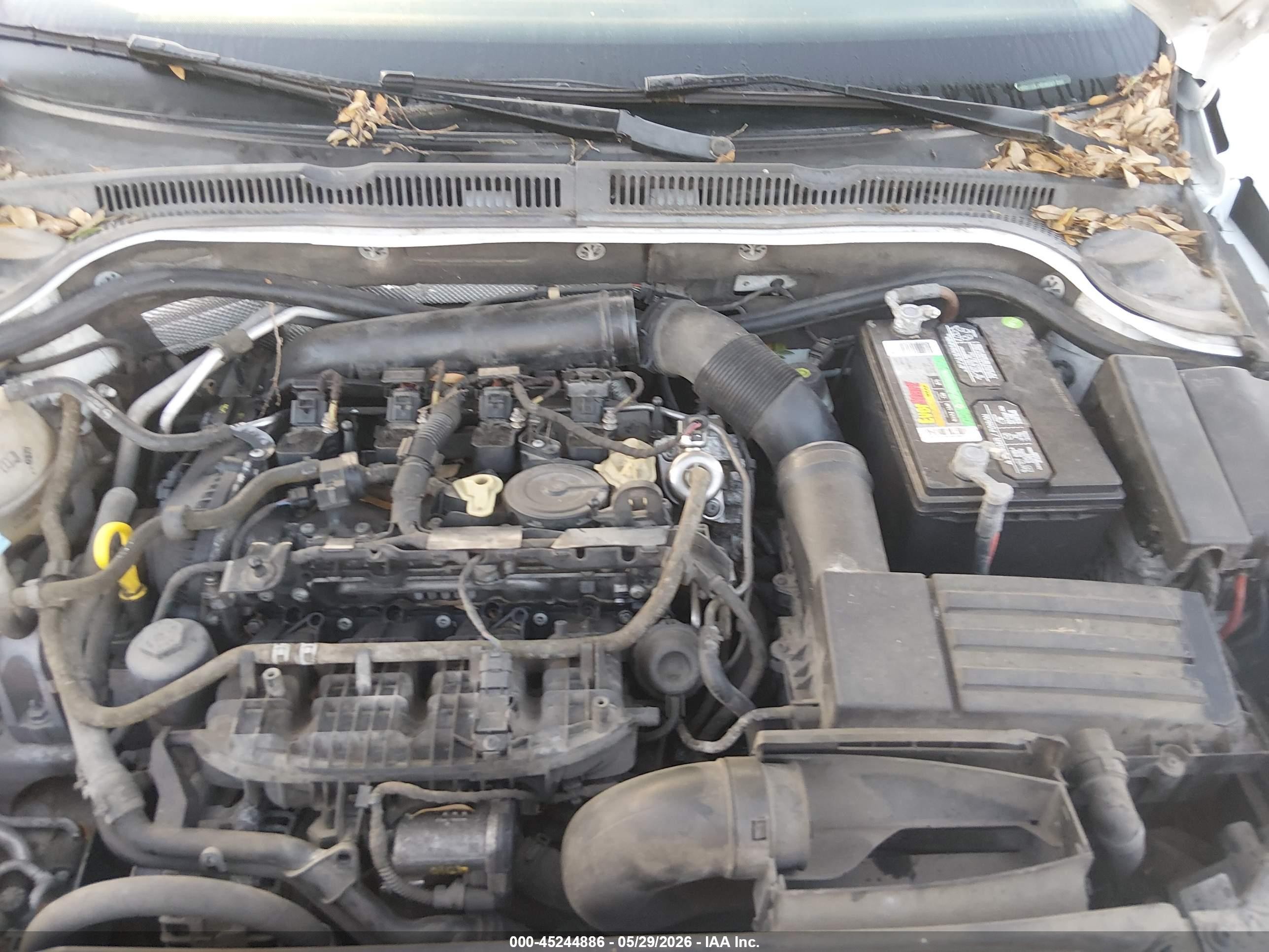 2014 Volkswagen Jetta 1.8t Se White vin: 3VWD17AJ5EM287240