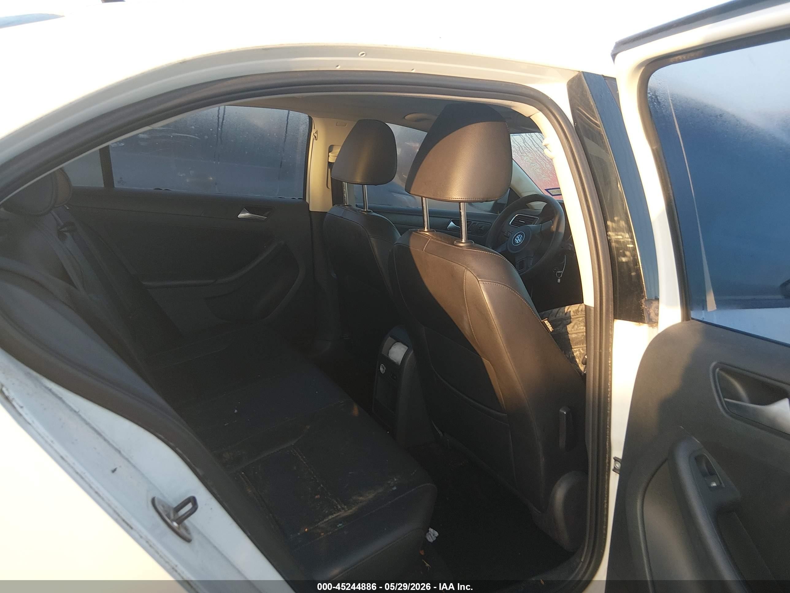 2014 Volkswagen Jetta 1.8t Se White vin: 3VWD17AJ5EM287240