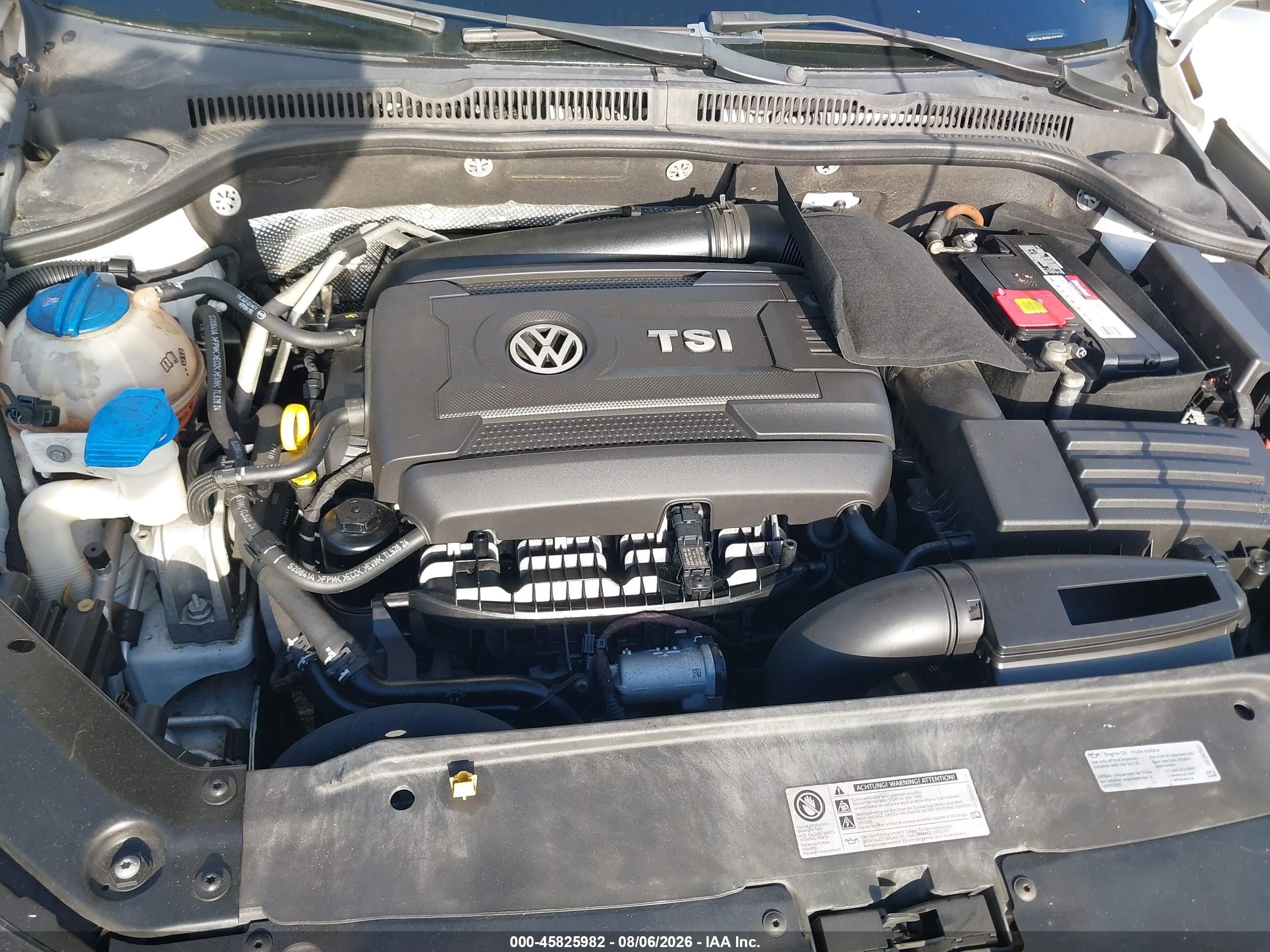 2014 Volkswagen Jetta 1.8t Se White vin: 3VWD17AJ5EM294706