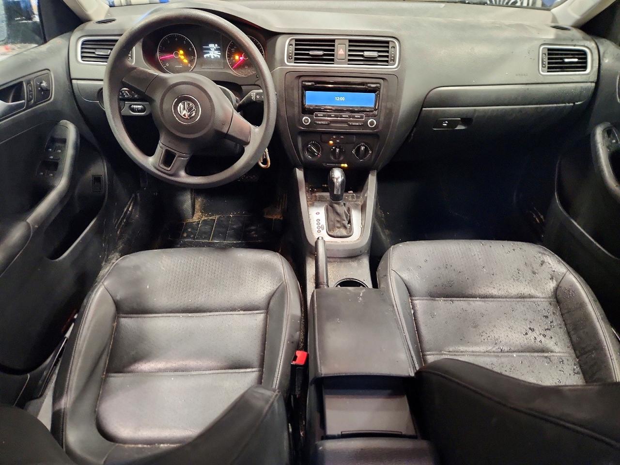 2014 Volkswagen Jetta Se Blue vin: 3VWD17AJ5EM296665