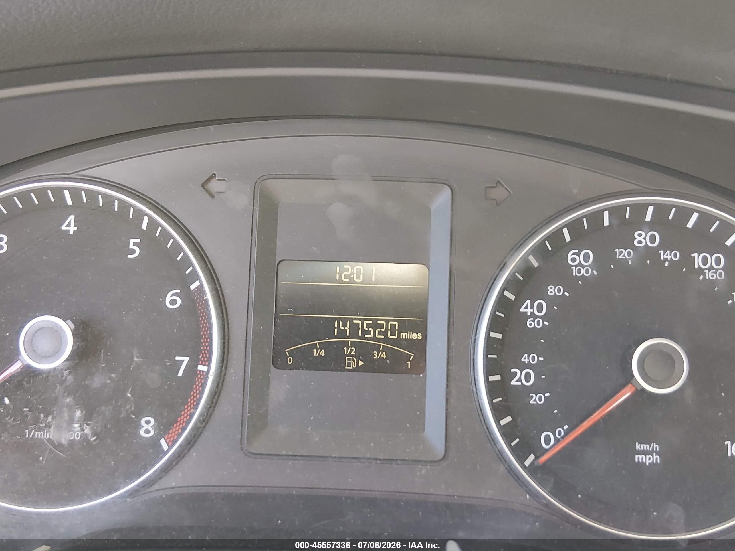 2014 Volkswagen Jetta 1.8t Se Gray vin: 3VWD17AJ5EM329082