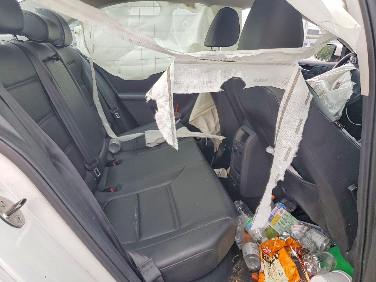 2014 Volkswagen Jetta Se White vin: 3VWD17AJ5EM369050