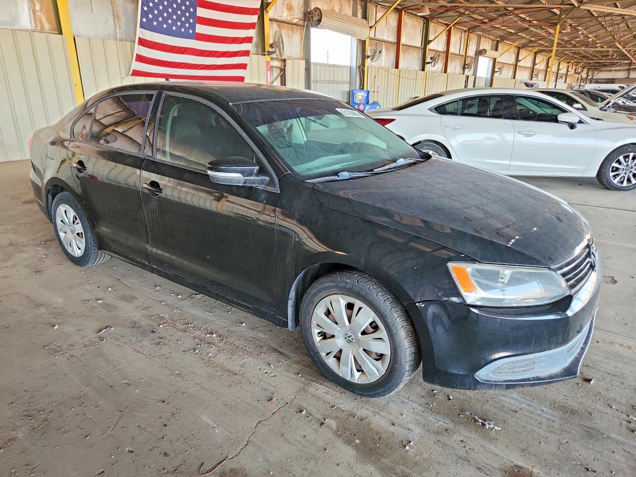 2014 Volkswagen Jetta Se Черный vin: 3VWD17AJ5EM403231