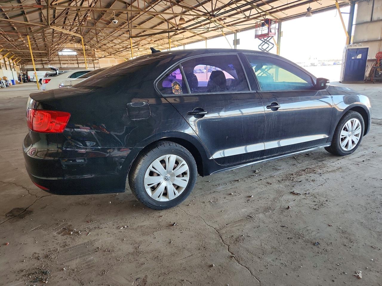 2014 Volkswagen Jetta Se Черный vin: 3VWD17AJ5EM403231