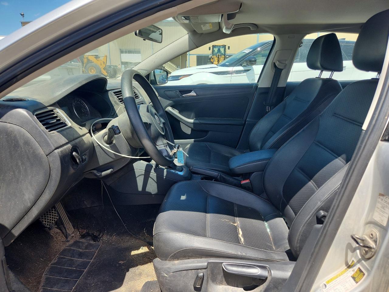 2014 Volkswagen Jetta Se Silver vin: 3VWD17AJ5EM418568