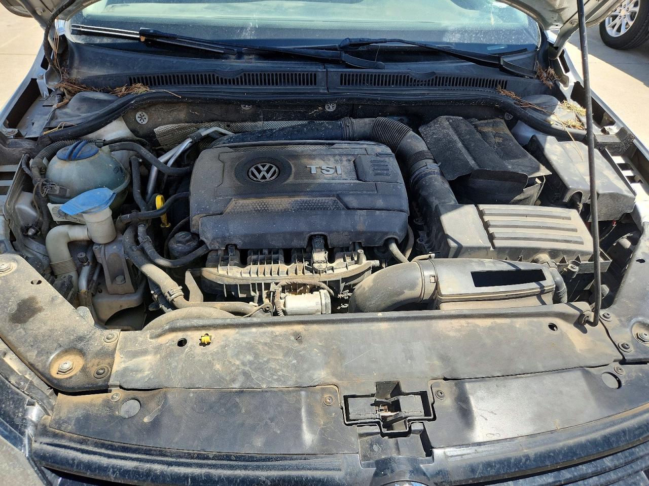 2014 Volkswagen Jetta Se Silver vin: 3VWD17AJ5EM418568
