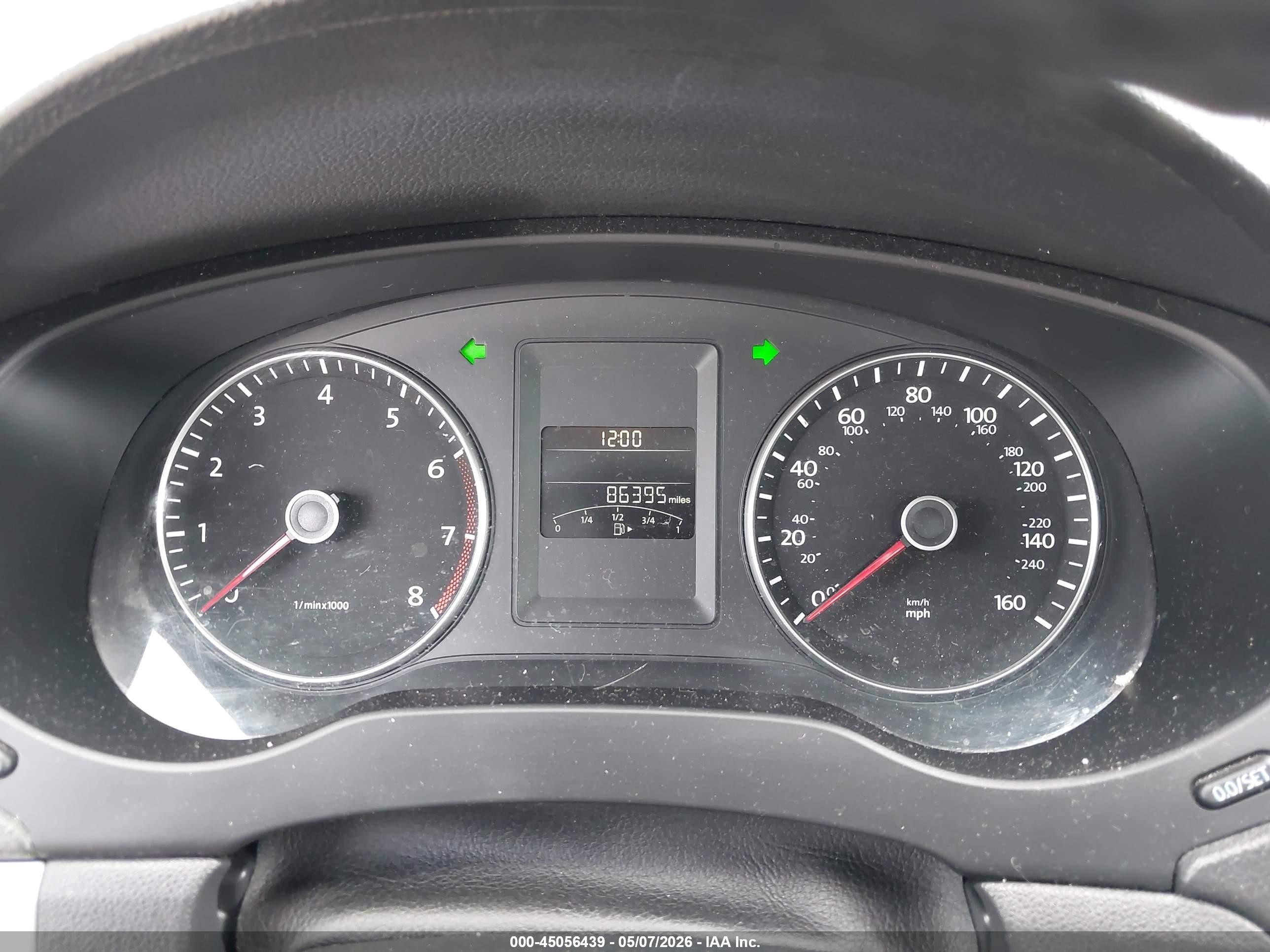 2014 Volkswagen Jetta 1.8t Se Черный vin: 3VWD17AJ5EM431689
