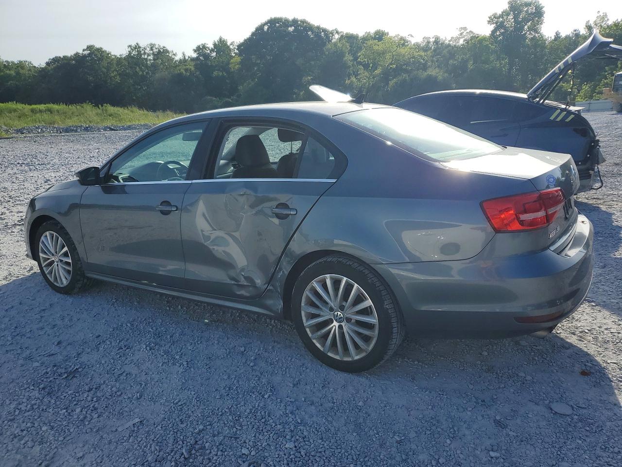 2015 Volkswagen Jetta Se Серый vin: 3VWD17AJ5FM235155