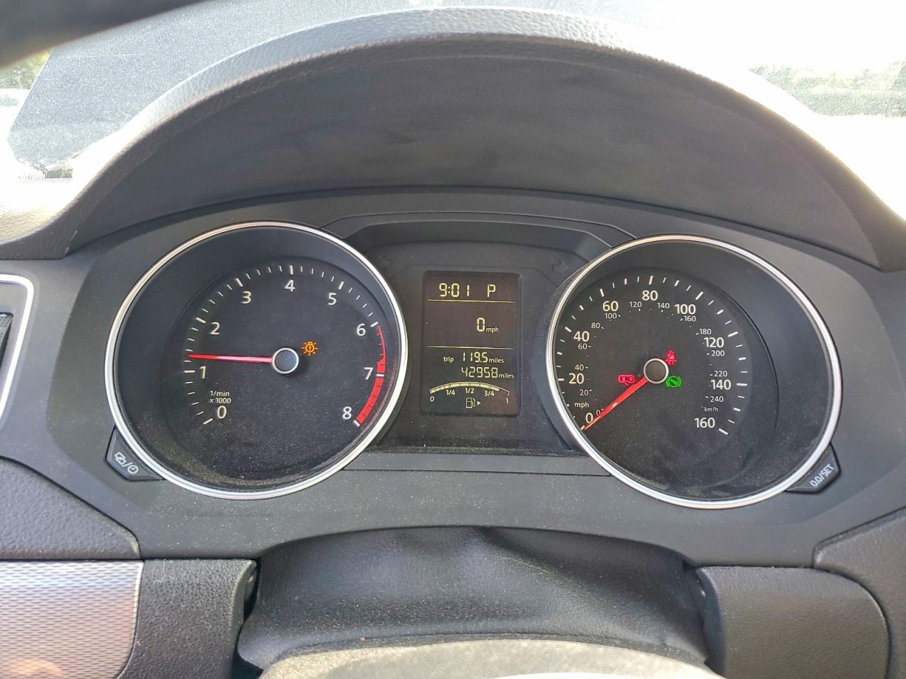 2015 Volkswagen Jetta Se Серый vin: 3VWD17AJ5FM235155