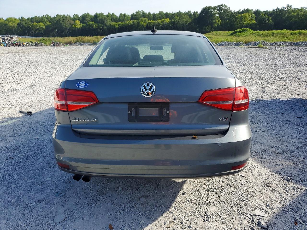 2015 Volkswagen Jetta Se Серый vin: 3VWD17AJ5FM235155