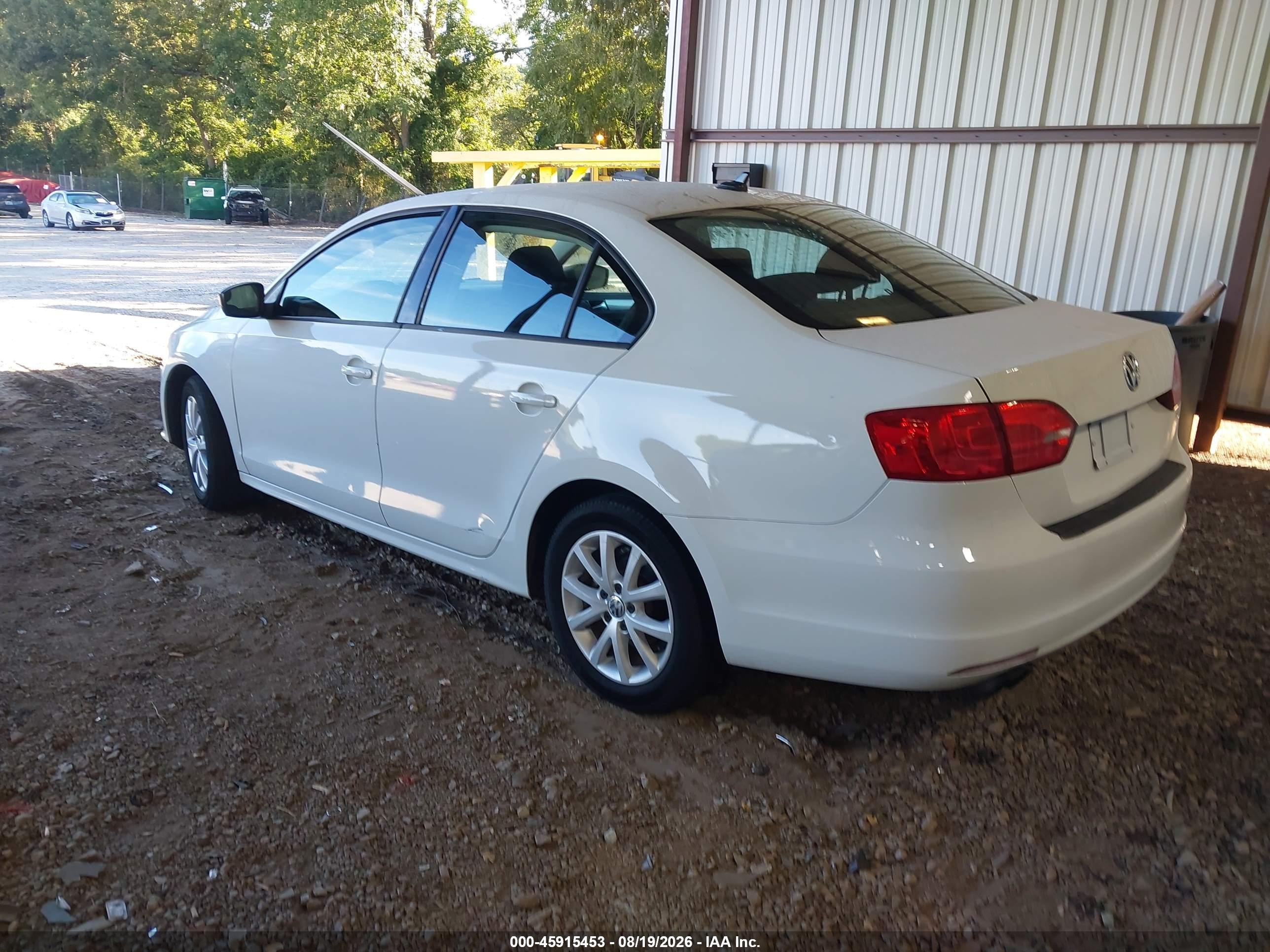 2015 Volkswagen Jetta 1.8t Se White vin: 3VWD17AJ5FM250304