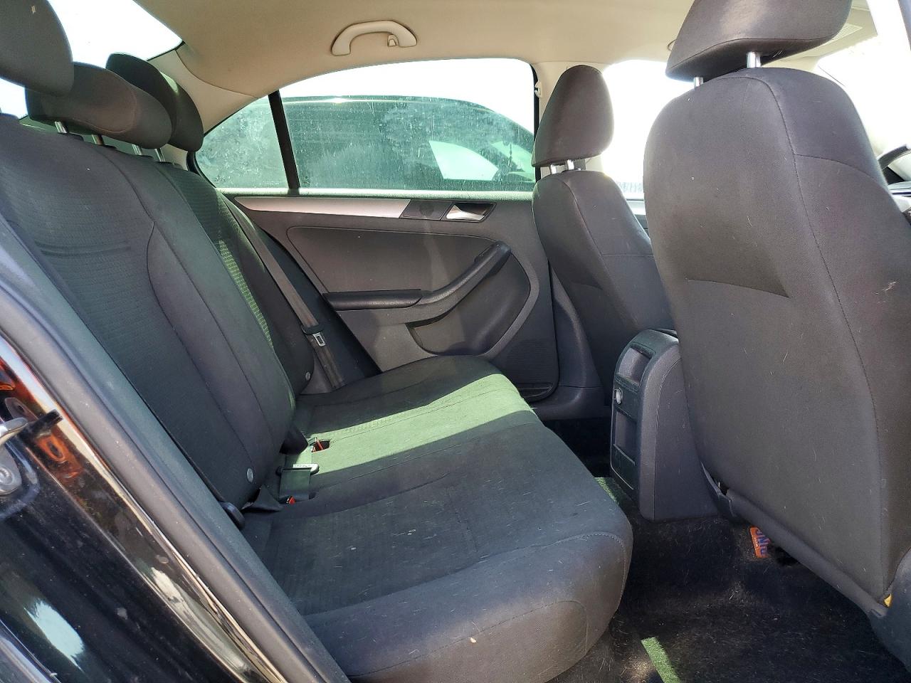 2015 Volkswagen Jetta Se Black vin: 3VWD17AJ5FM260962